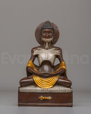 Spiritual Fasting Buddha Altar Statue
