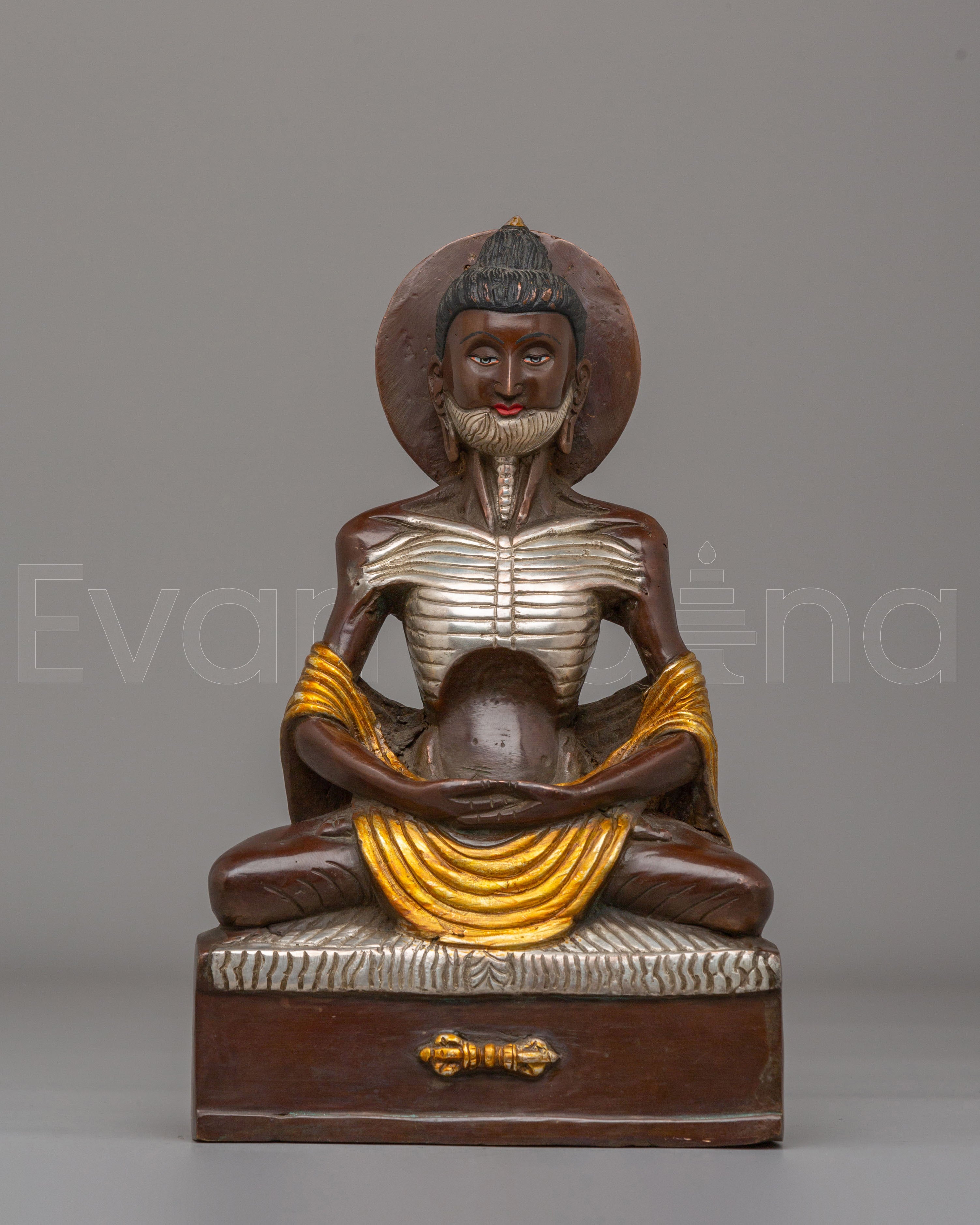 Spiritual Fasting Buddha Altar Statue