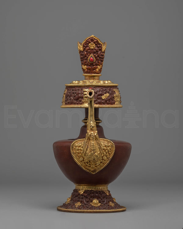 Copper Bhumba for Offering | Spiritual Home Decor