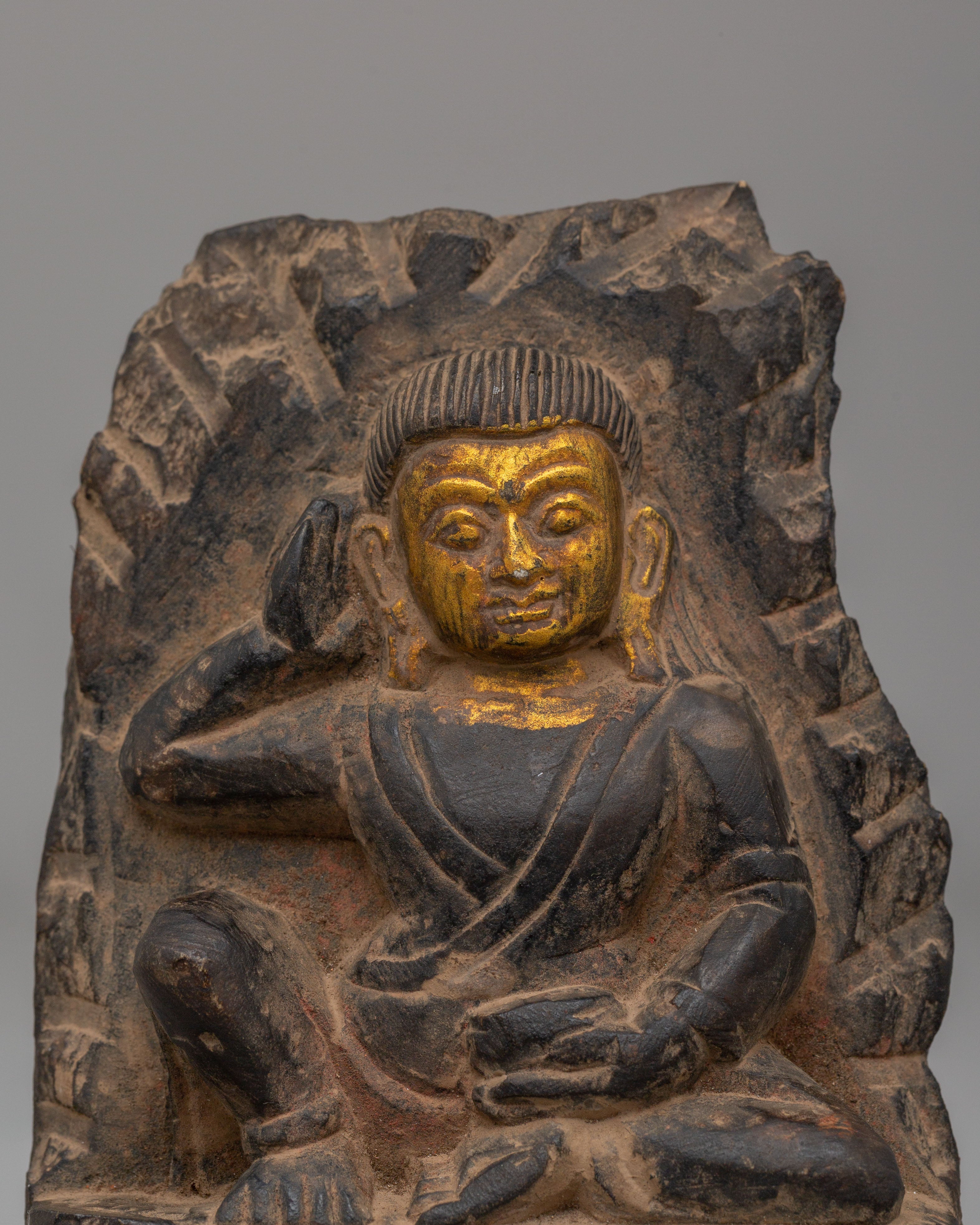 Handcrafted Milarepa Figurine | Tibetan Yogi Statue