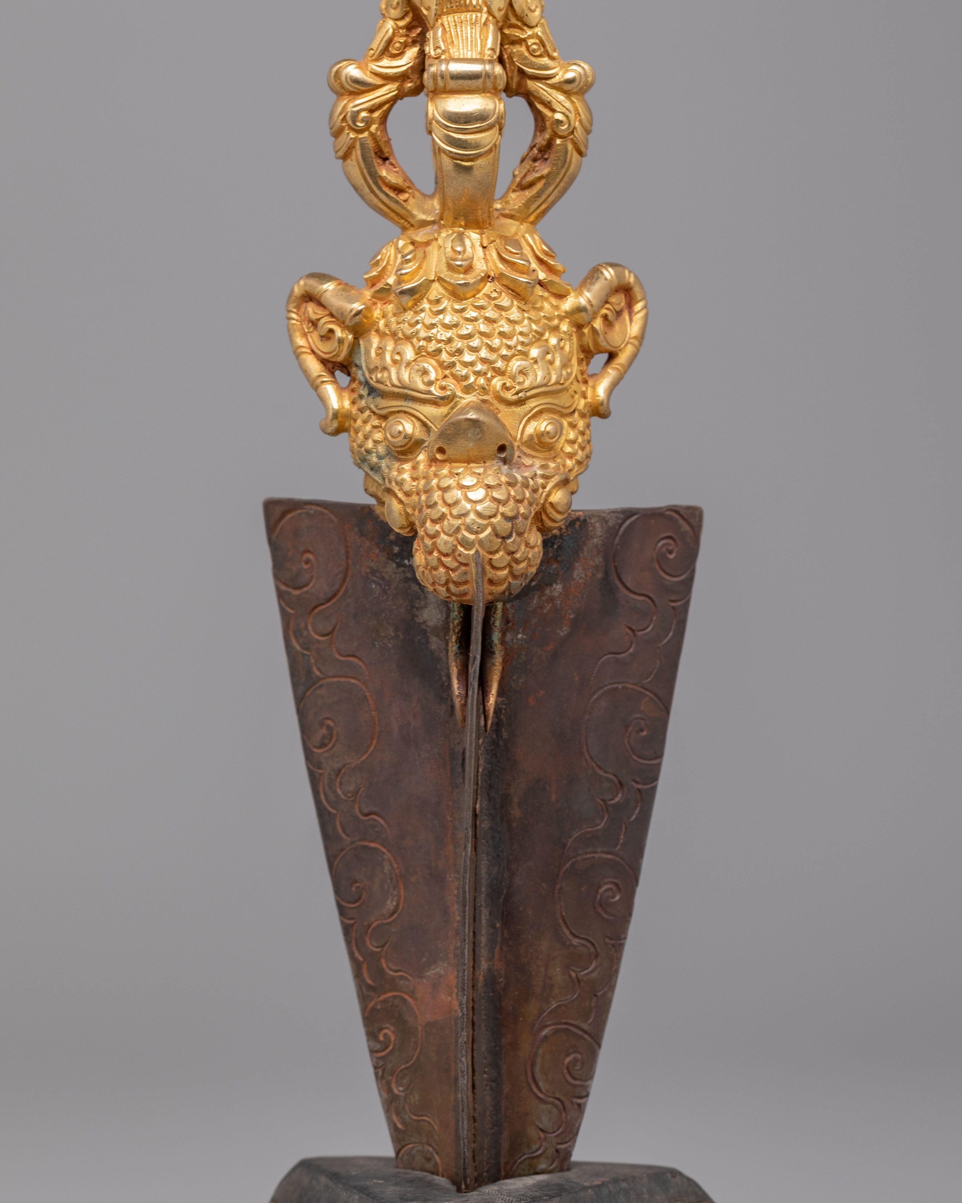 Buddhist Altar Phurba | Sacred Ritual Dagger for Spiritual Ceremonies