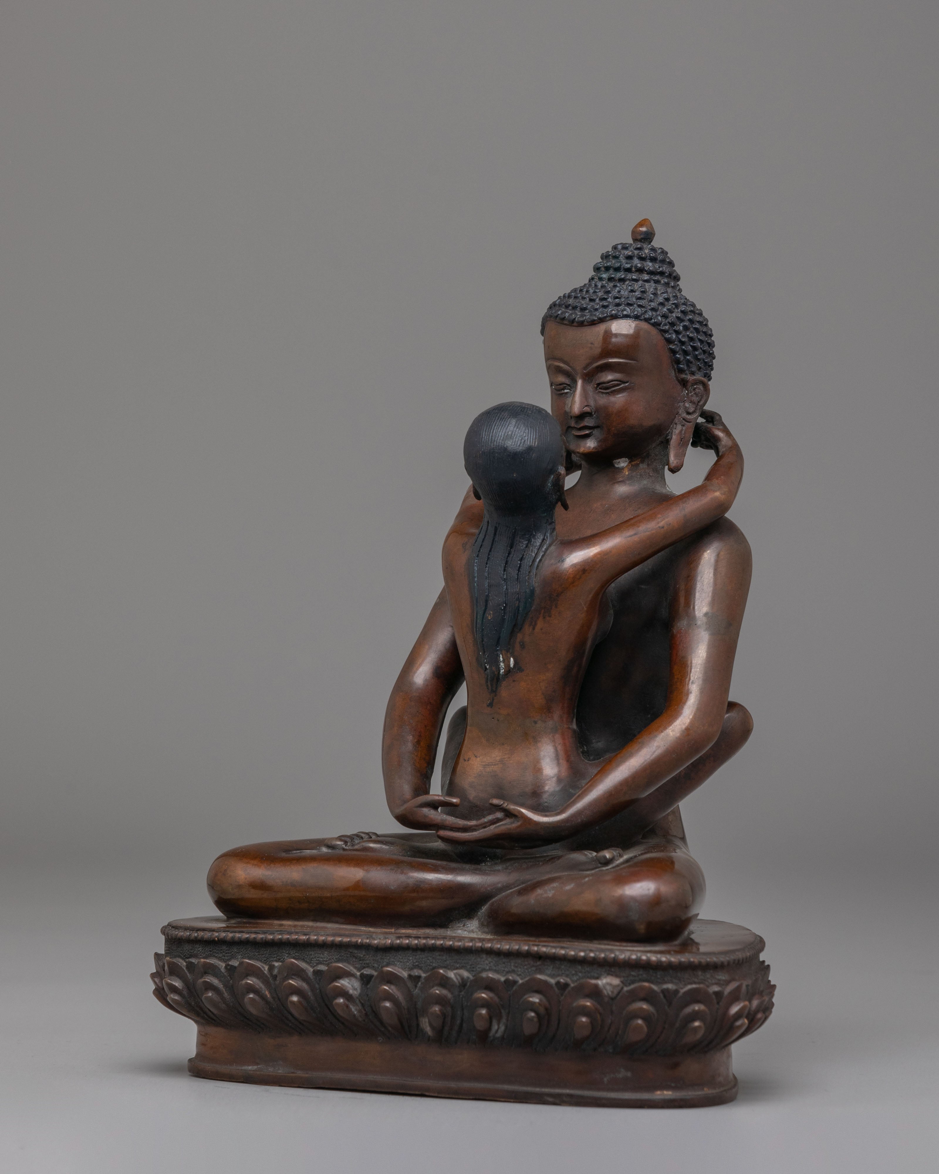 Sacred Samantabhadra Deity Statue | Tibetan Buddhist Enlightenment Symbol