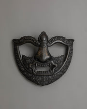 Traditional Tibetan Mask for Decor | Handcrafted Iron Tibetan Face Mask