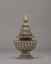 Sacred Buddhist Offerring Rice Pot