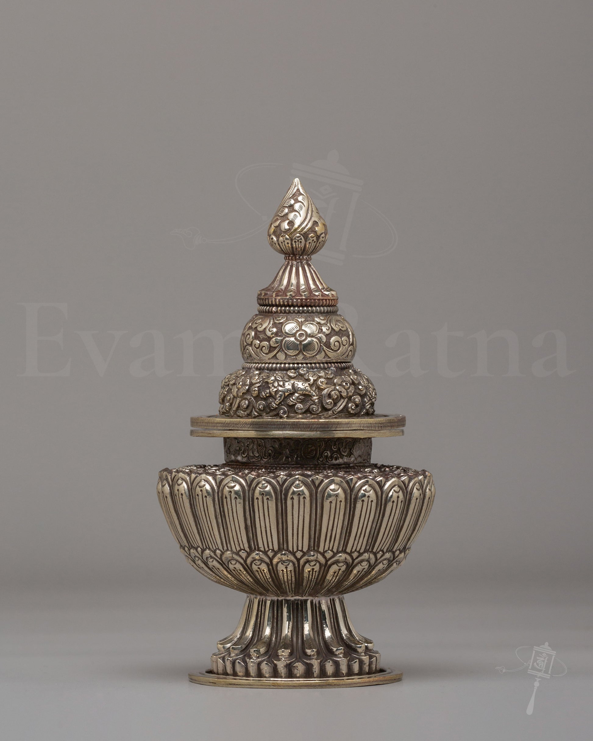 Sacred Buddhist Offerring Rice Pot