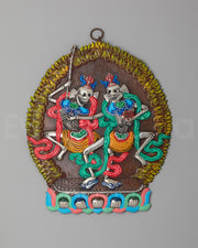 Citipati Dharmapala Wall Hanging
