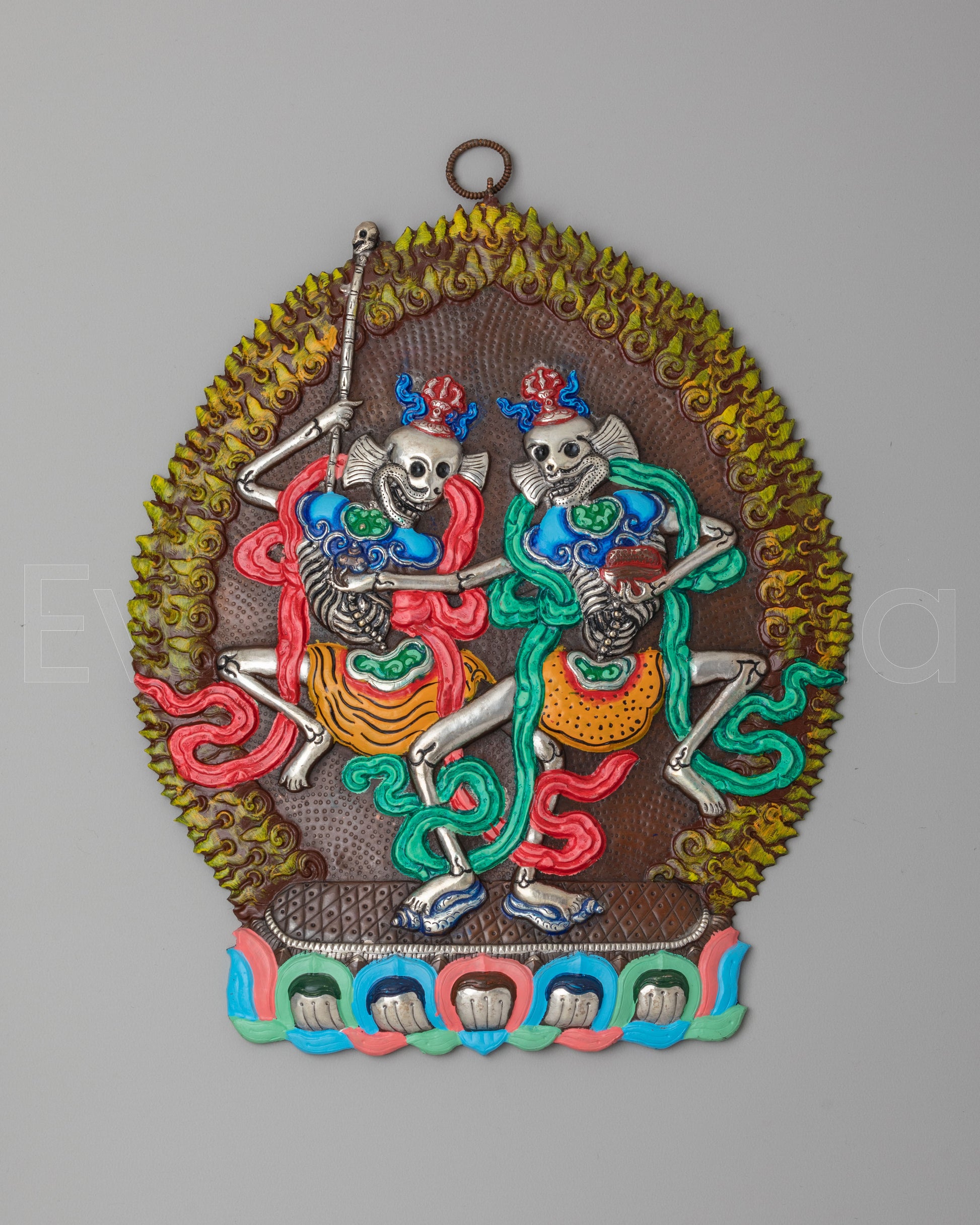 Citipati Dharmapala Wall Hanging