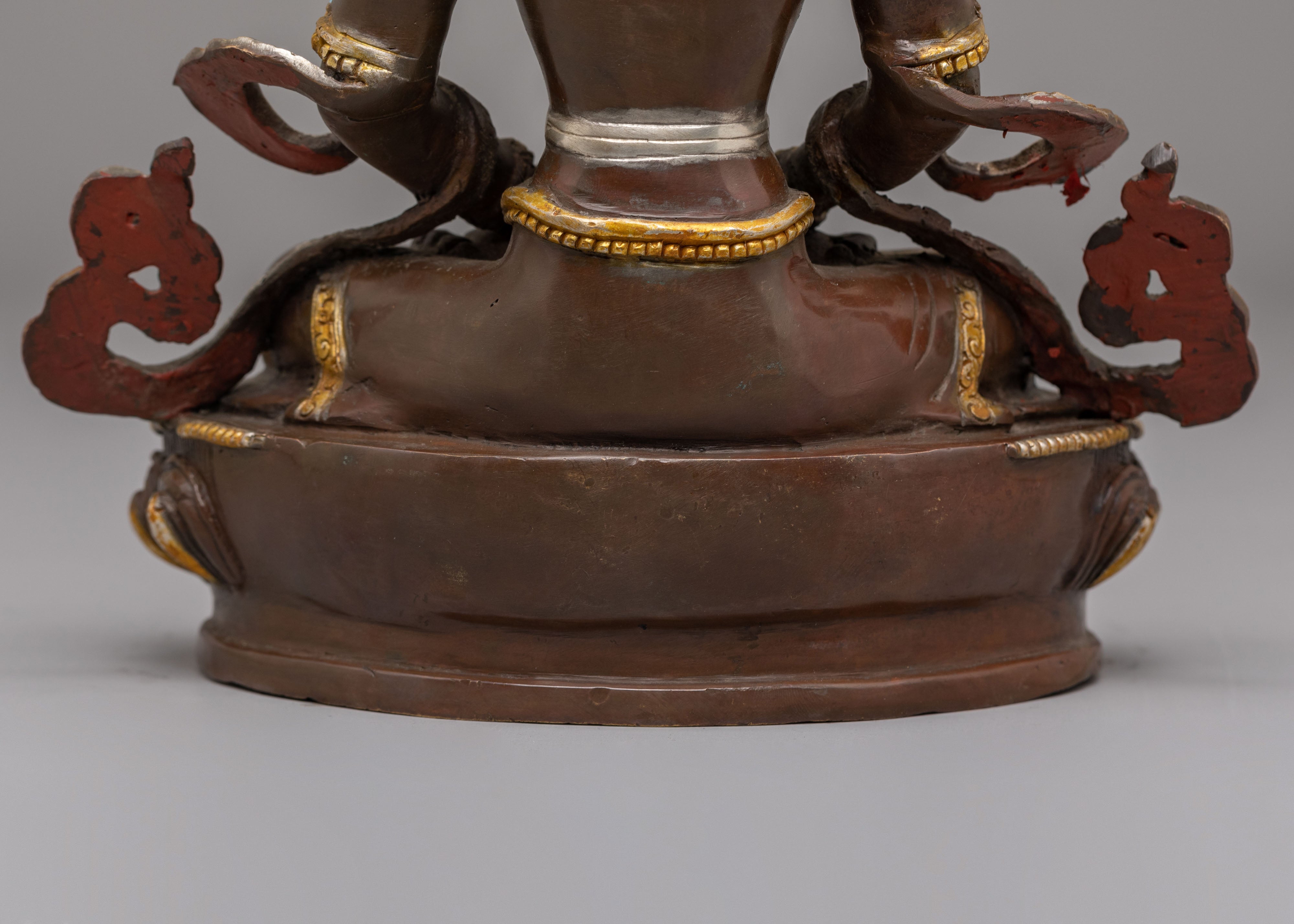 Divine Amitayus Buddha Sculpture | Handmade Tibetan Art