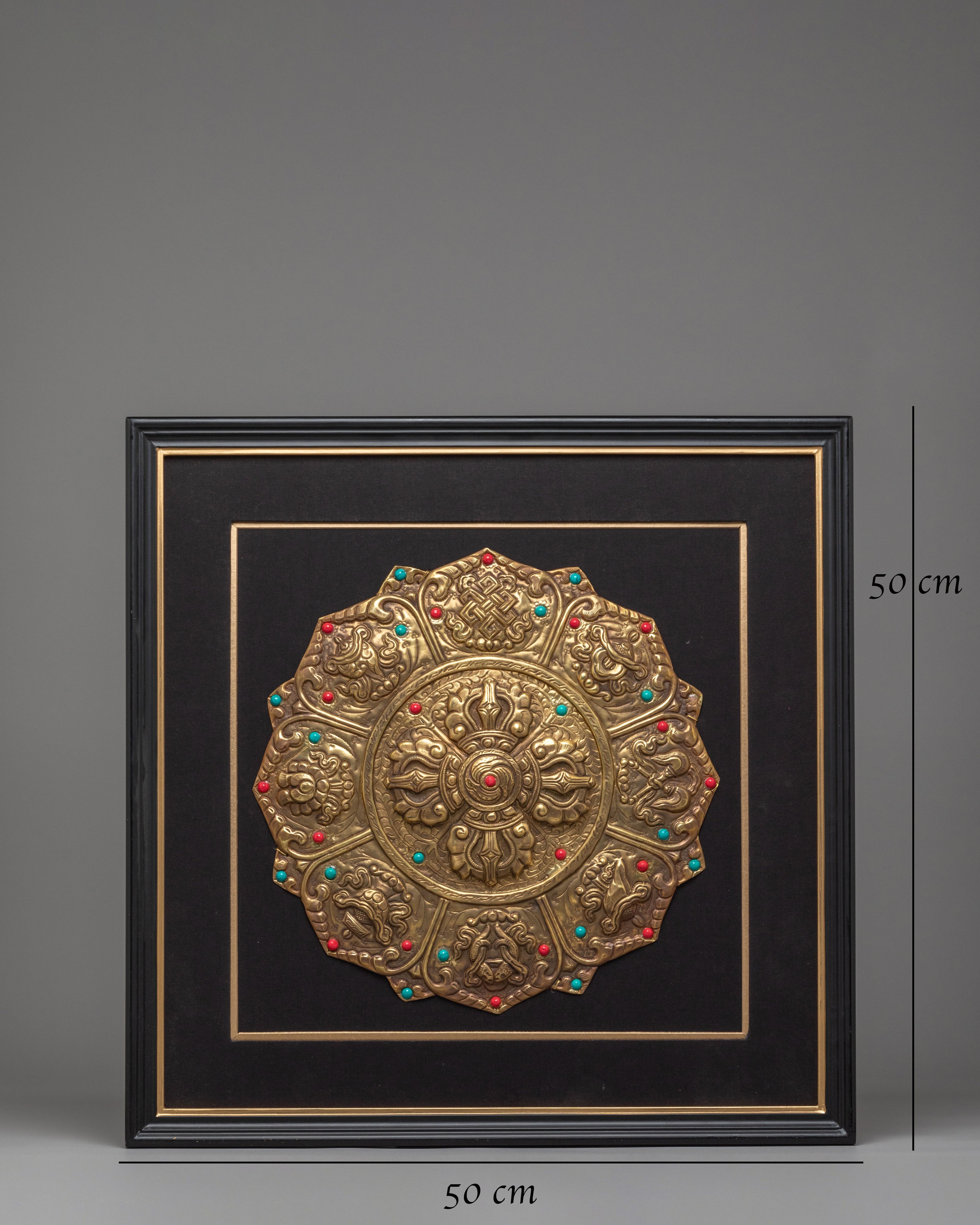 Tibetan Double Vajra Wall Hanging | Handcrafted Decorative Art