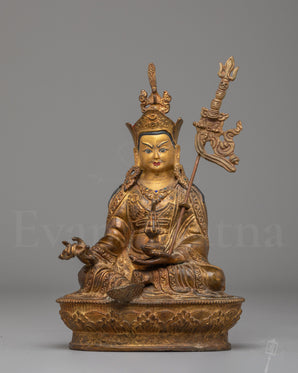 Buddhist Guru Rinpoche Sculpture 