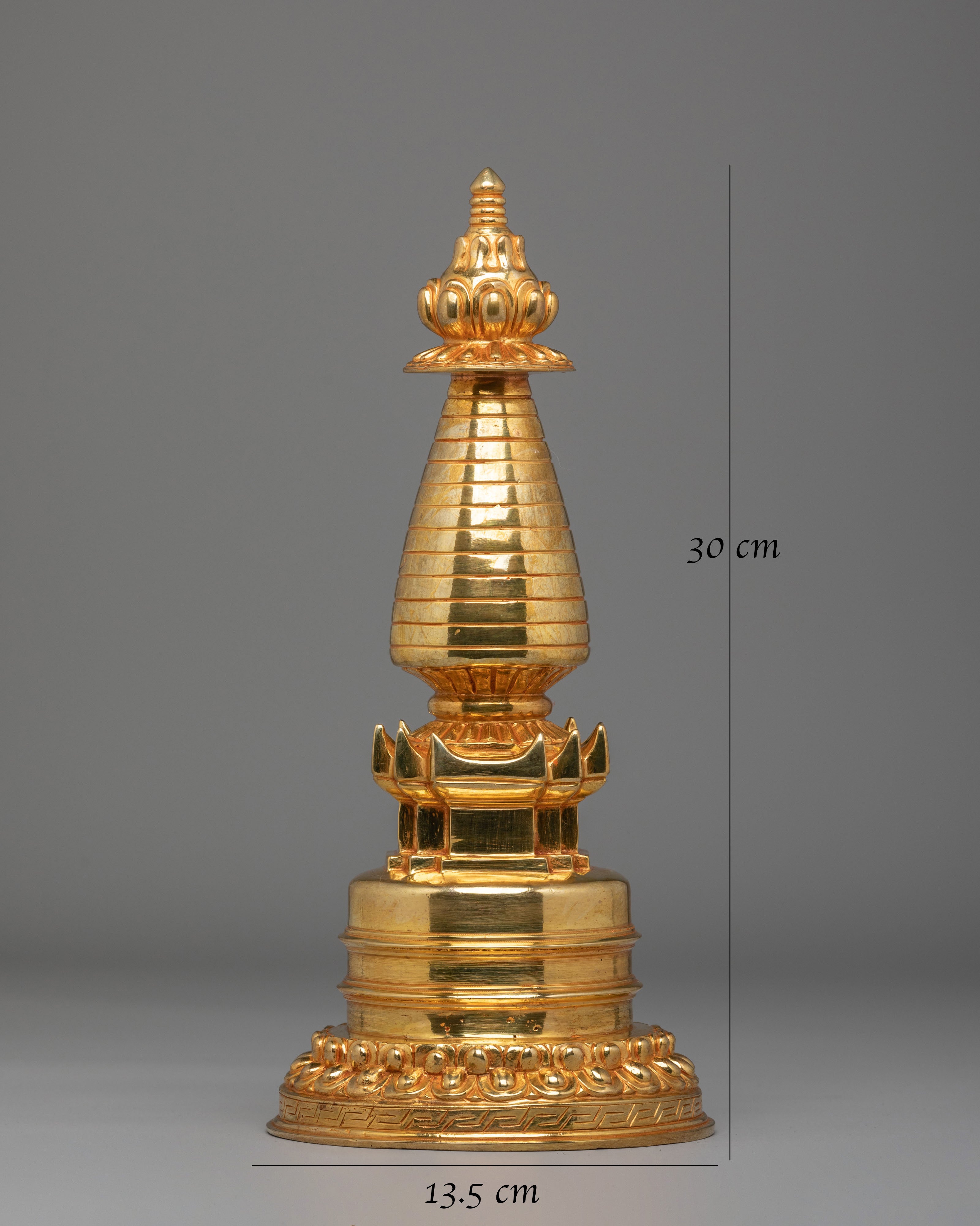 Traditional Tibetan kadampa Altar Stupa | Buddhist Altar Art