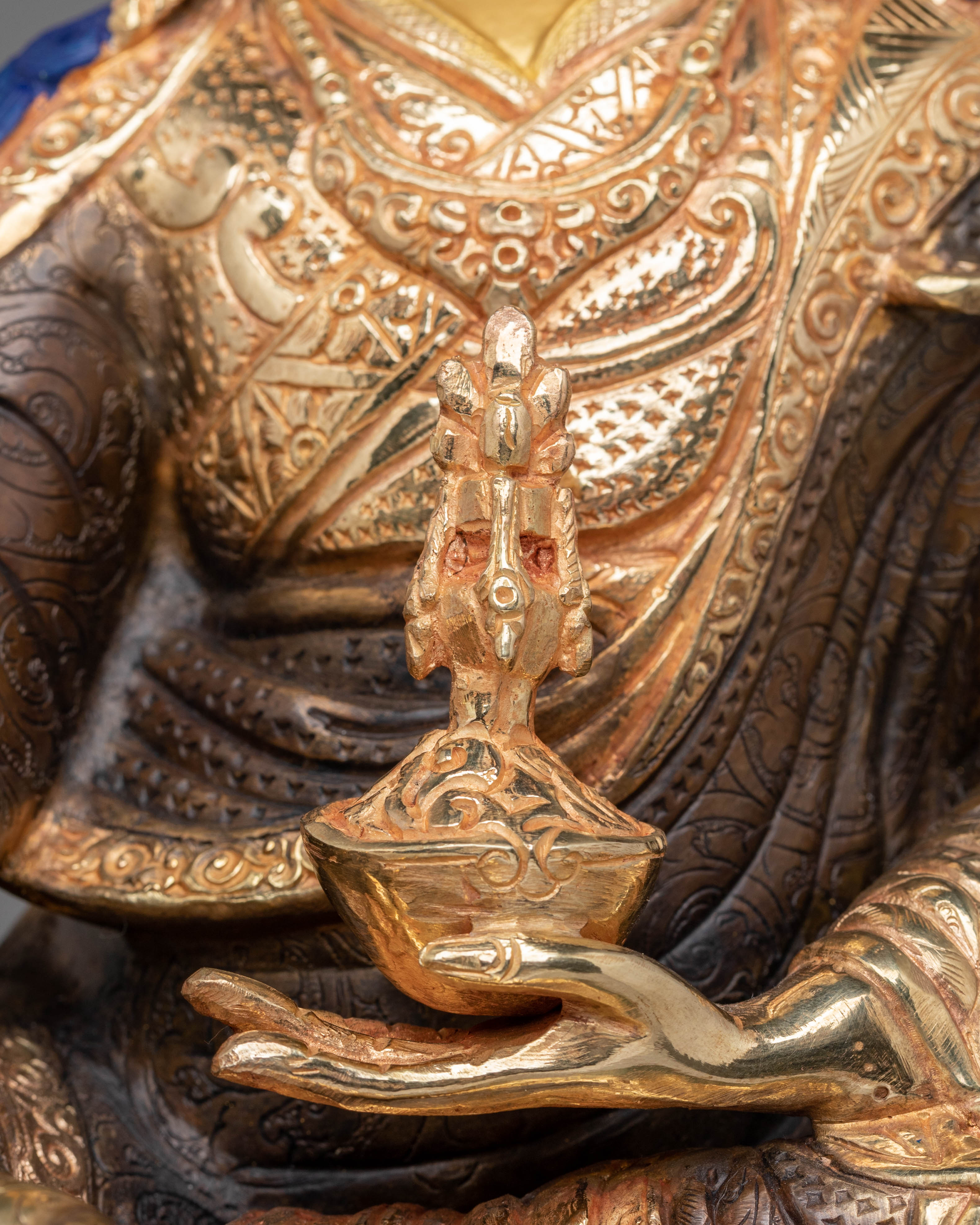 Sacred Buddha Dharma Sangha Set | Tibetan Deity Figurines