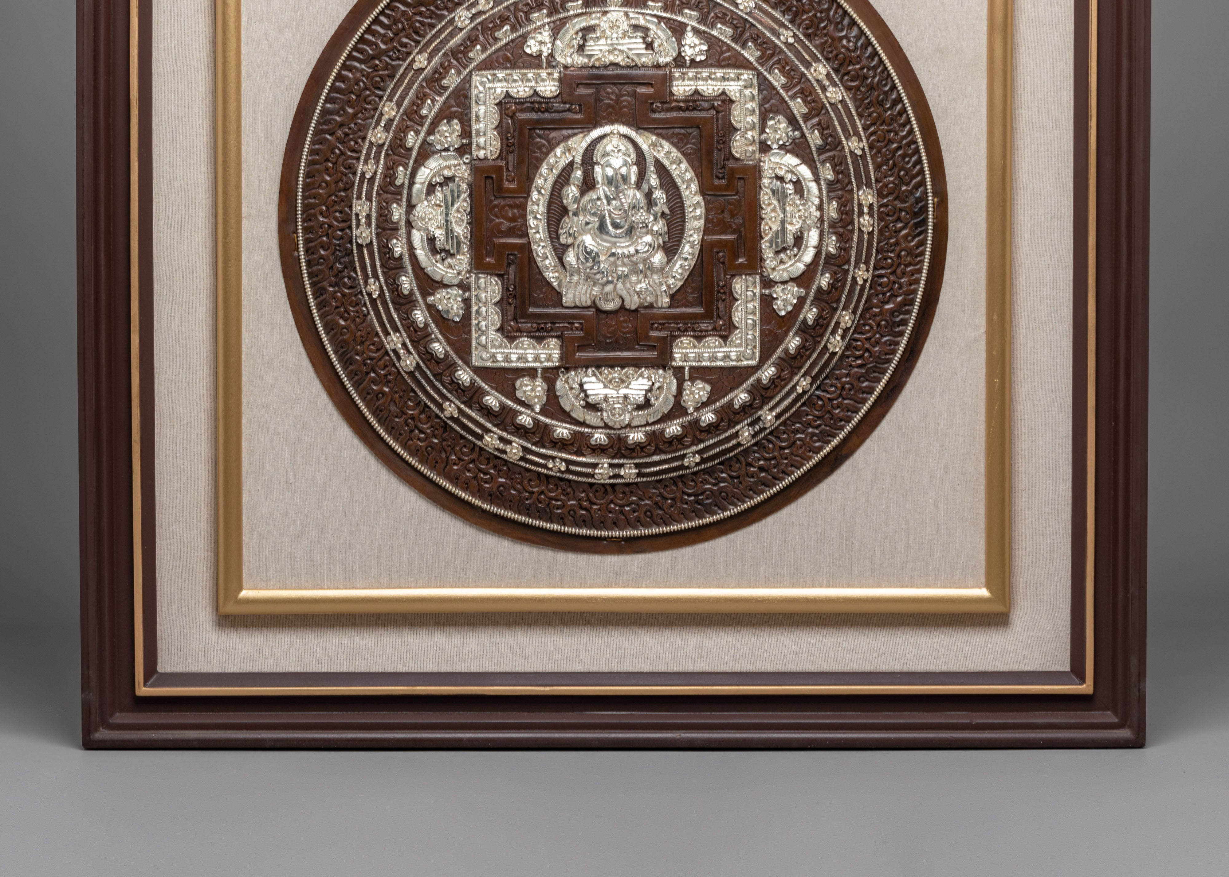 Traditional Ganpati Wall Hanging | Artistic Masterpiece