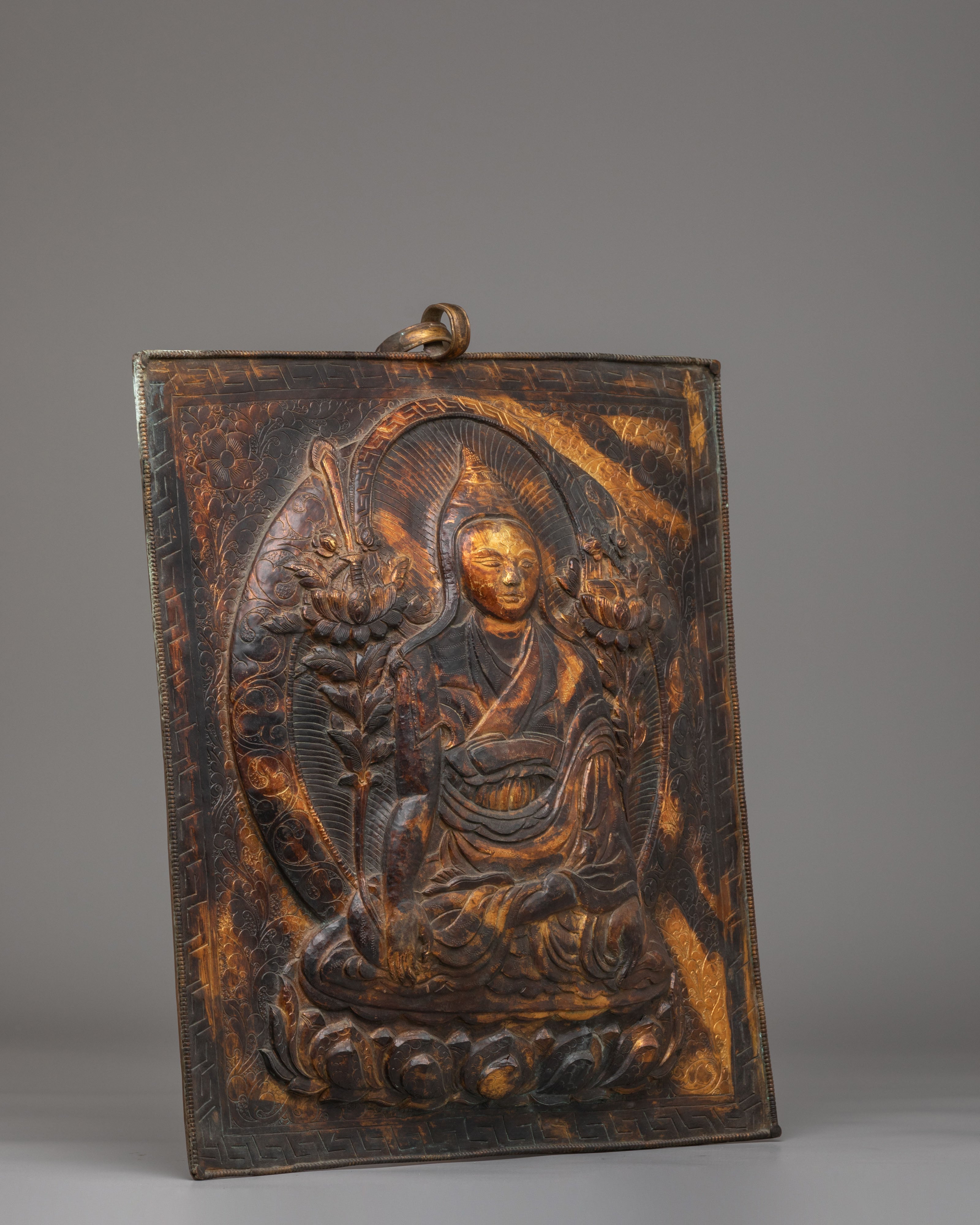 Tsongkhapa Guru Altar Wall Hanging | Traditional Artwork