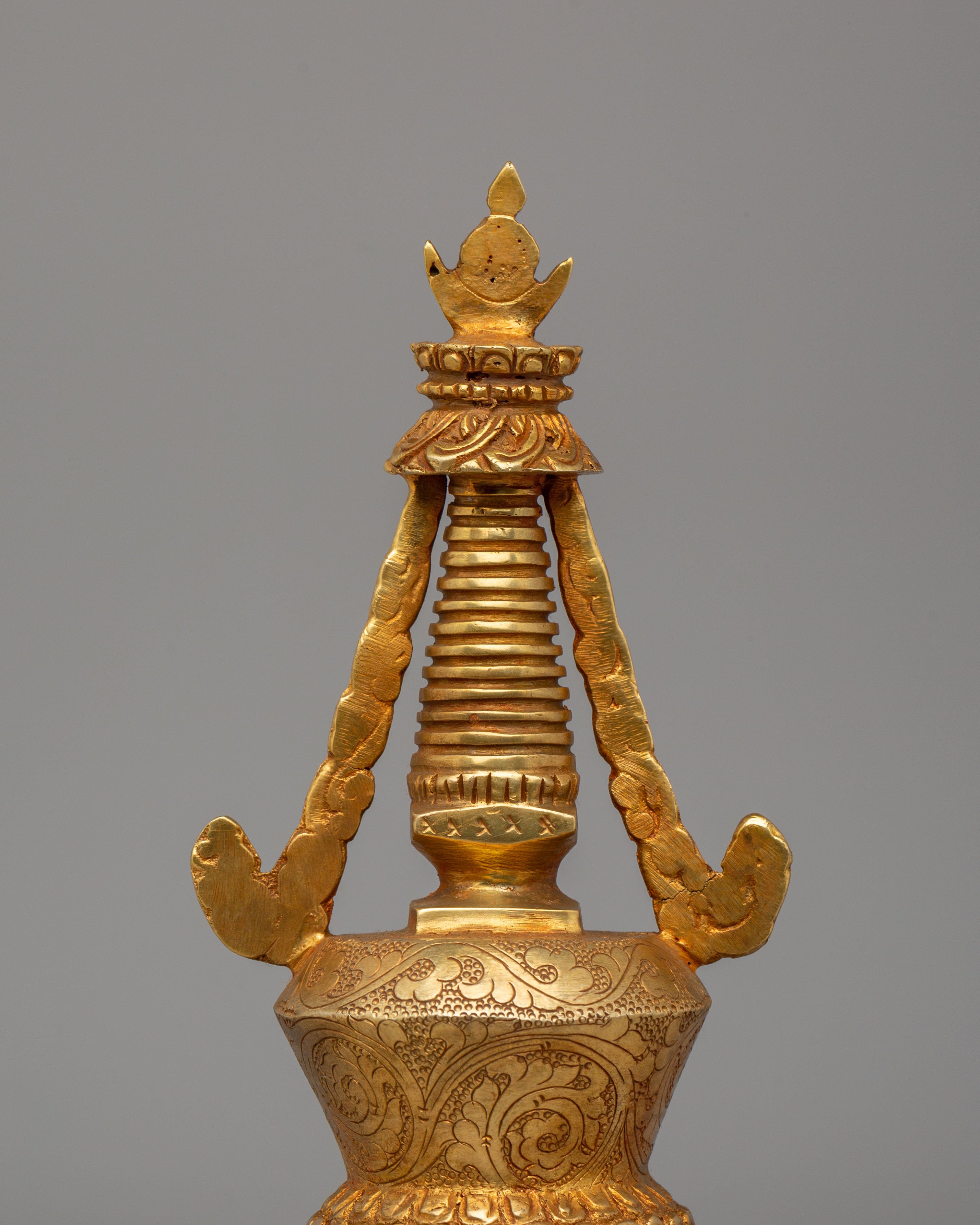 Eight Great Buddhist Stupa Set | Himalayan Chorten Set for Altar