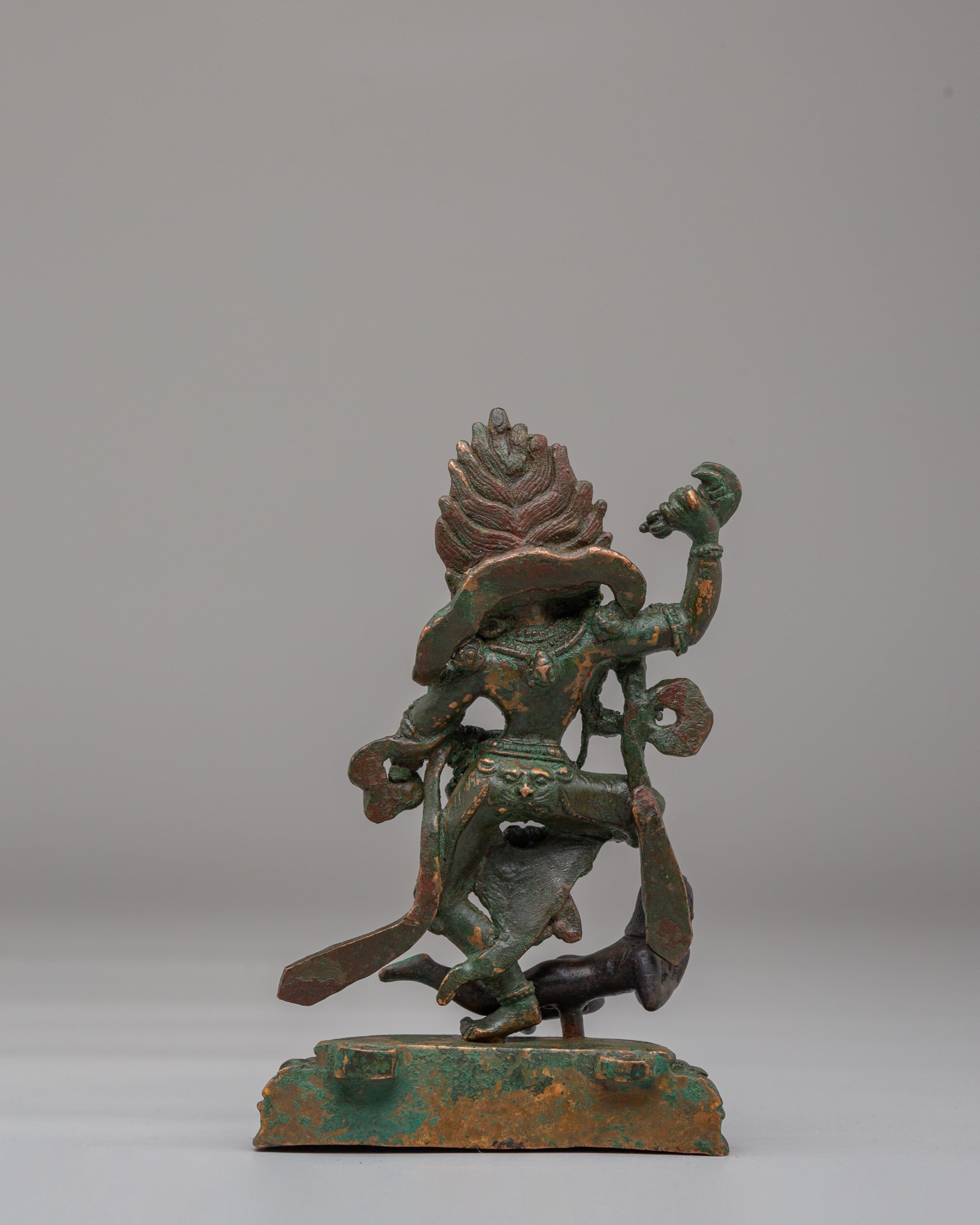 Traditional Buddhist Vajravarahi Statue | Symbol of Fierce Compassion and Transformation