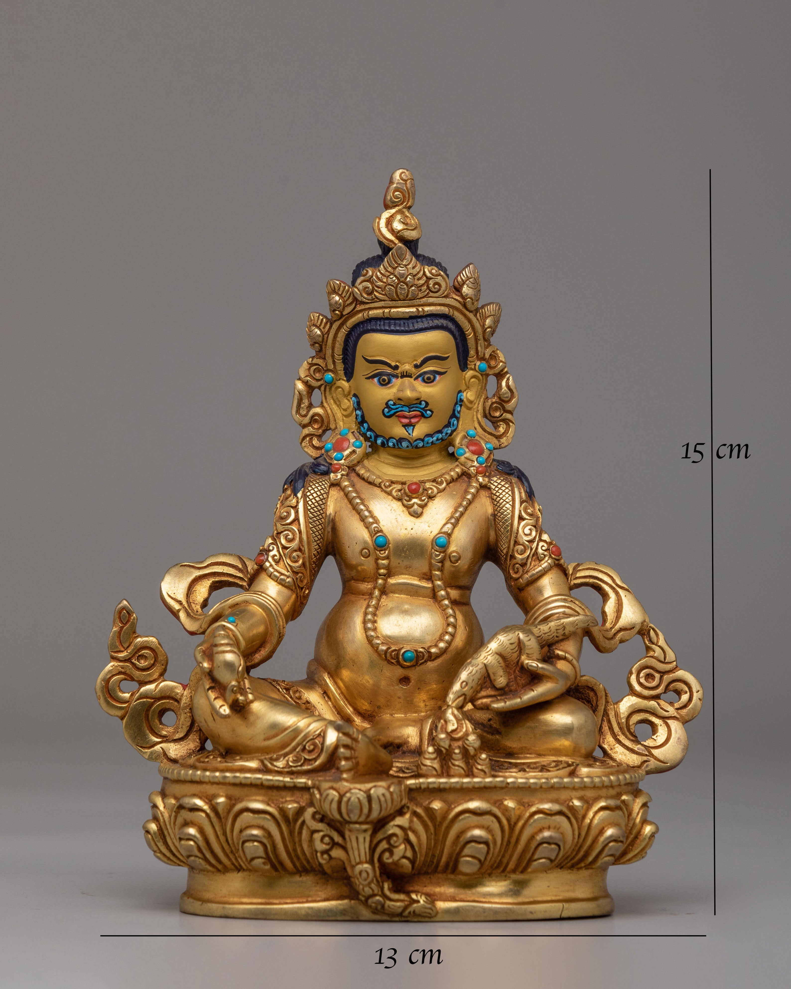 Handcrafted Dzambhala Figurine | Spiritual Decor