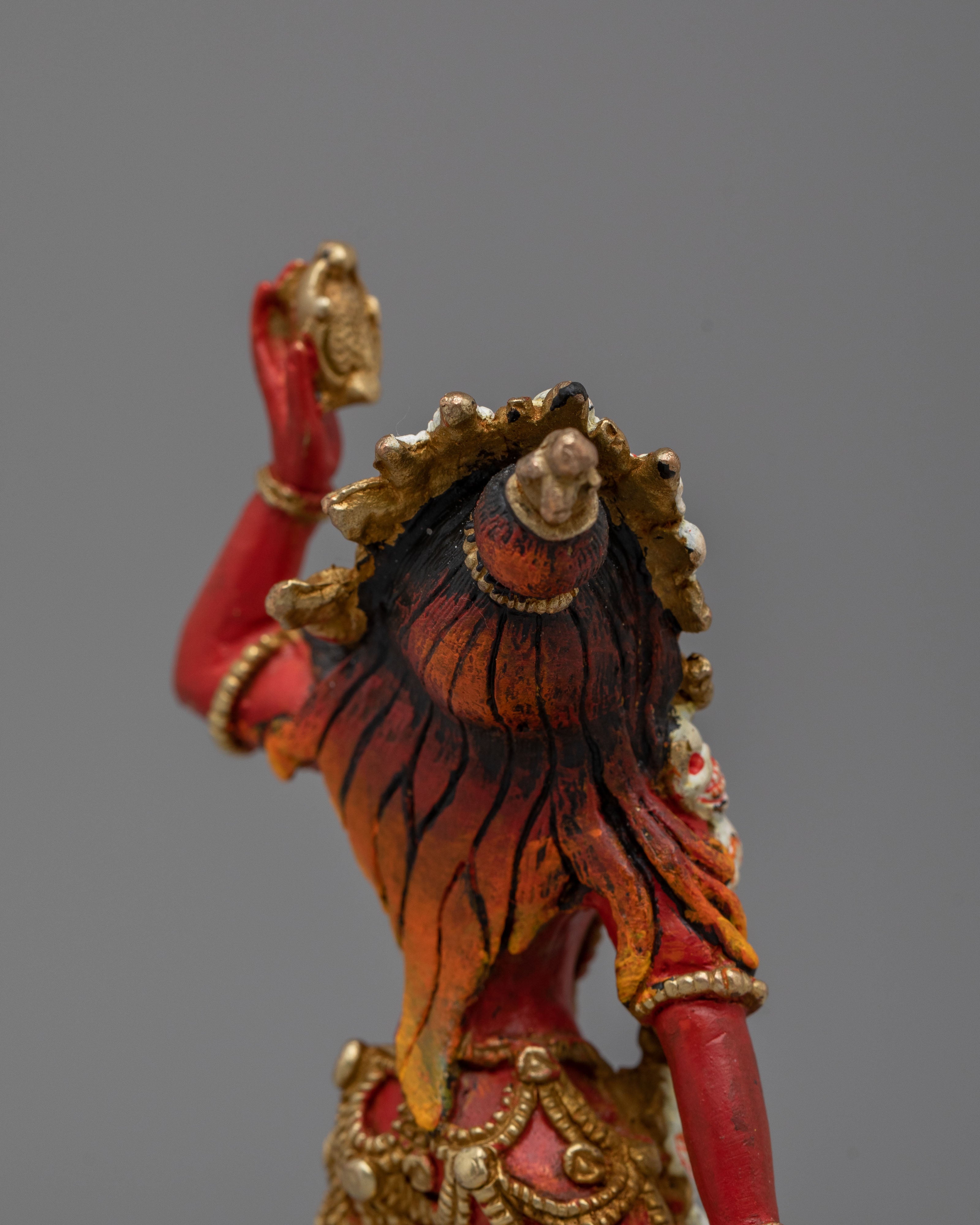 Sacred Tantric Buddhist Vajrayogini Statue | Tibetan Deity Sculpture for Meditation