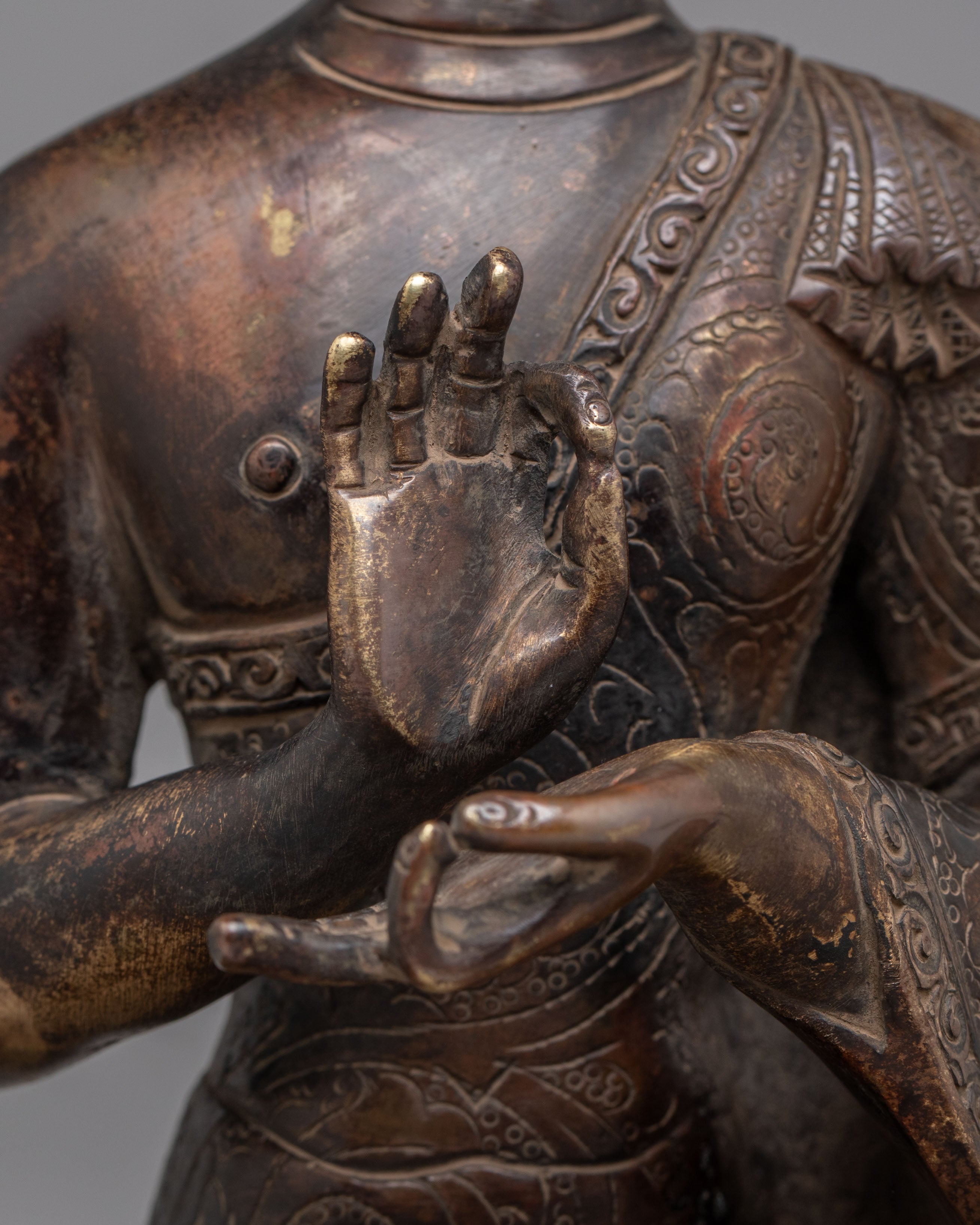 Sacred Vairocana Buddha Statue | Perfect for Meditation and Altar Decor