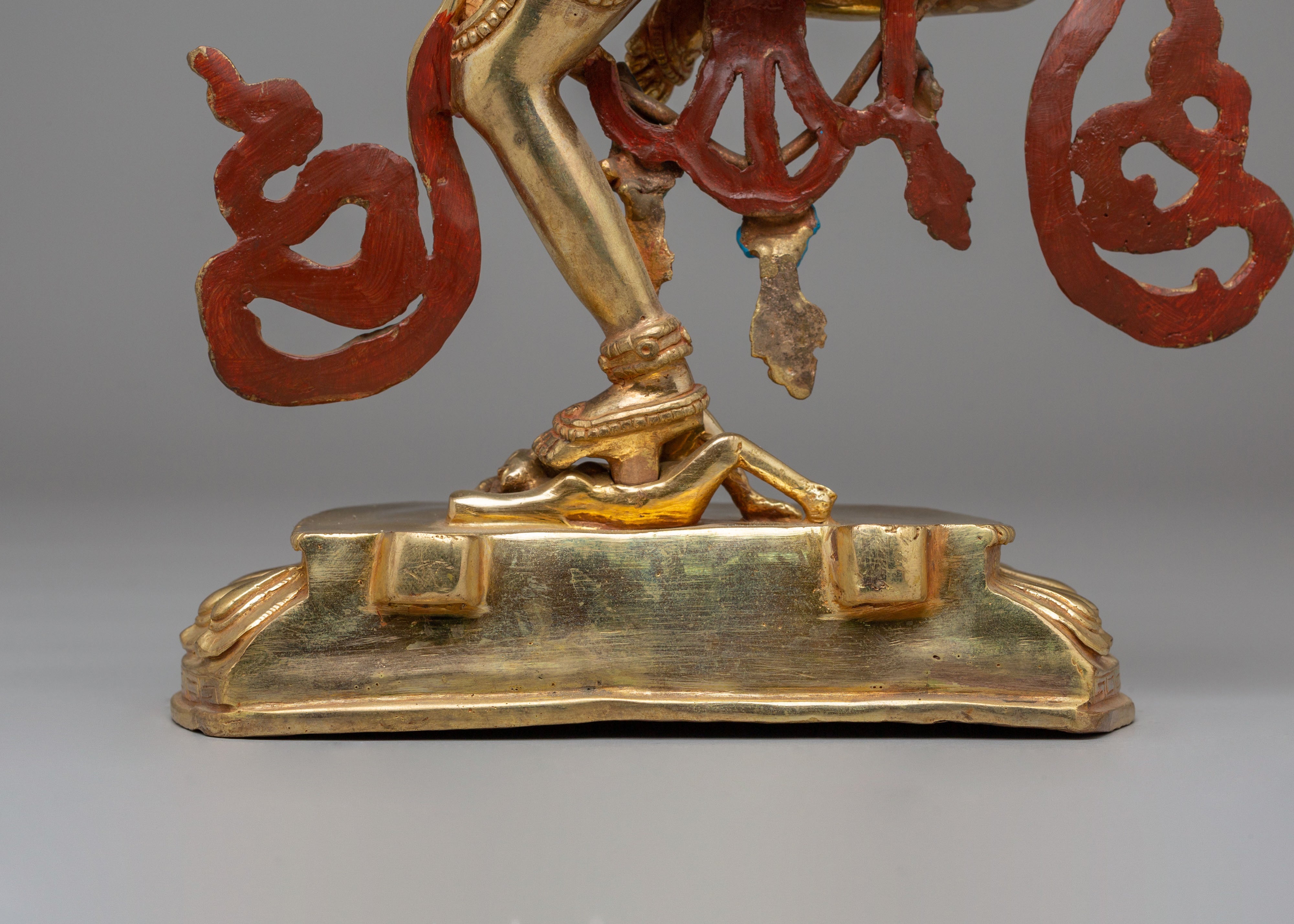 Dorje Phagmo Wrathful Goddess Statue | Fierce Tibetan Buddhist Deity
