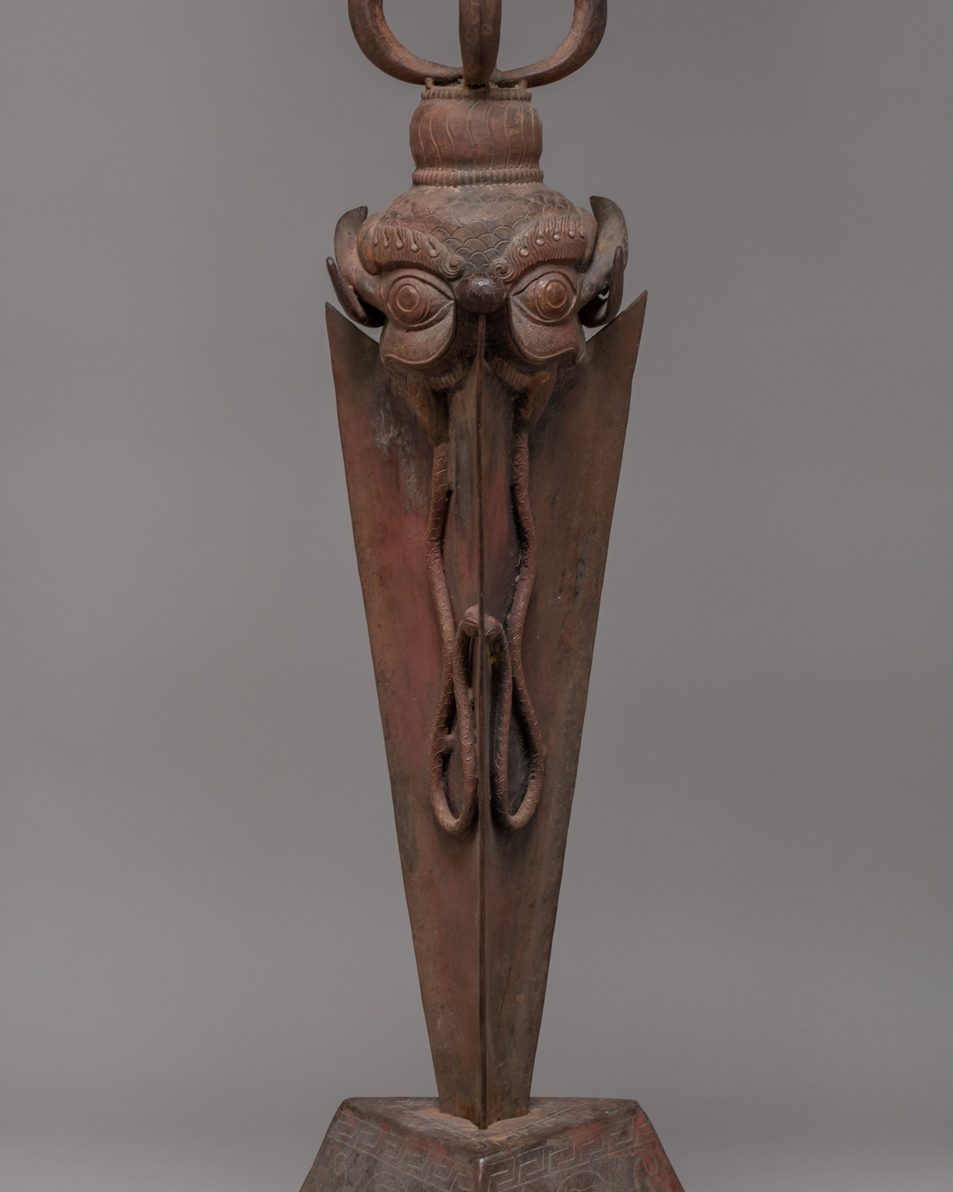 Buddhist Altar Ritual Phurba | Tibetan Ritual Tool for Protection
