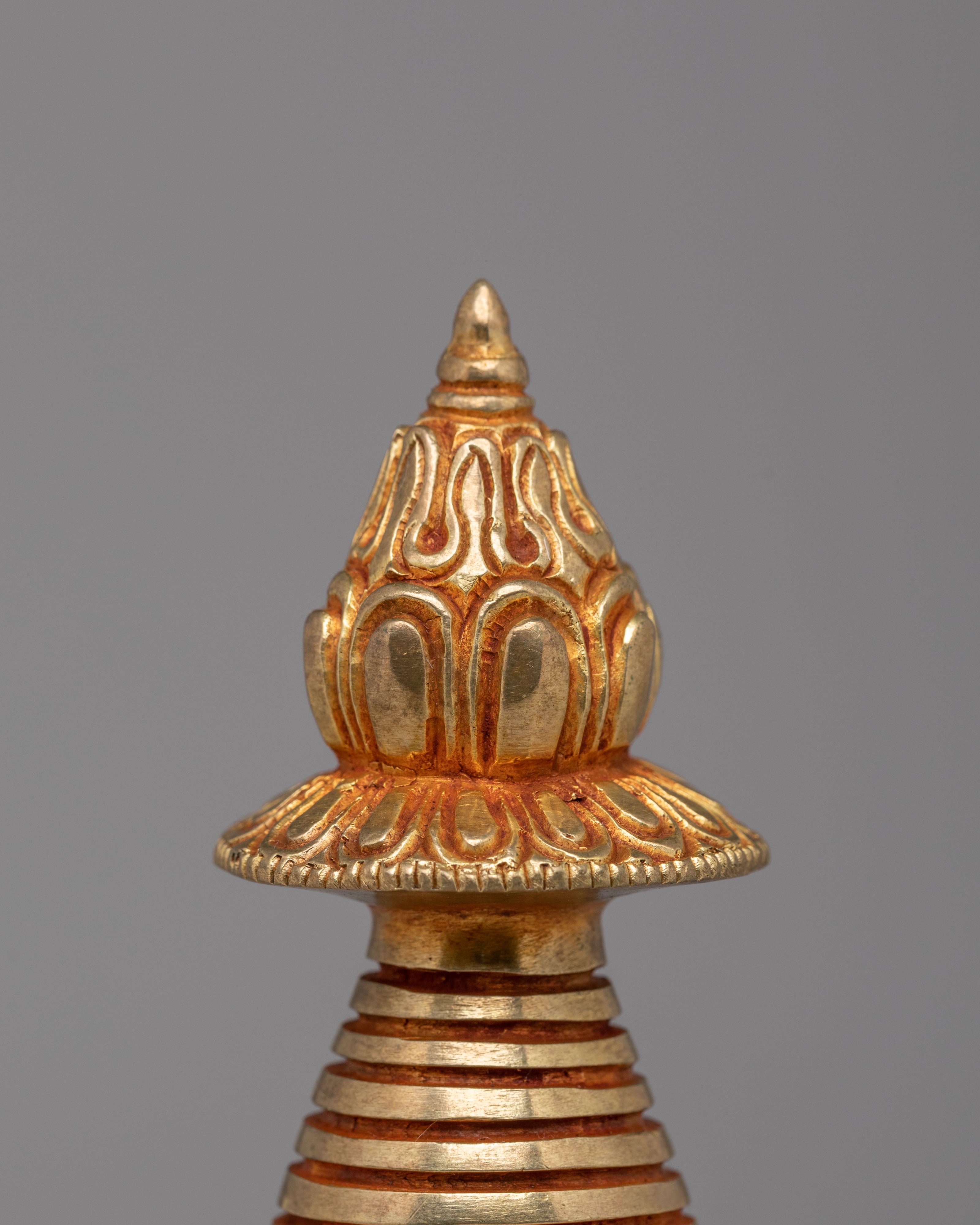 Kadampa Stupa for Sacred Offerings | Symbolizing Wisdom & Compassion