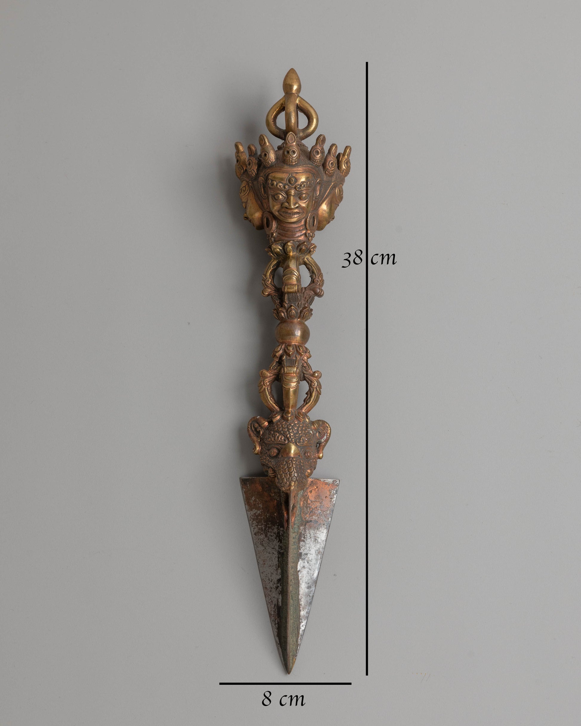 Handcrafted Sacred Phurba Dagger for Ritual Use