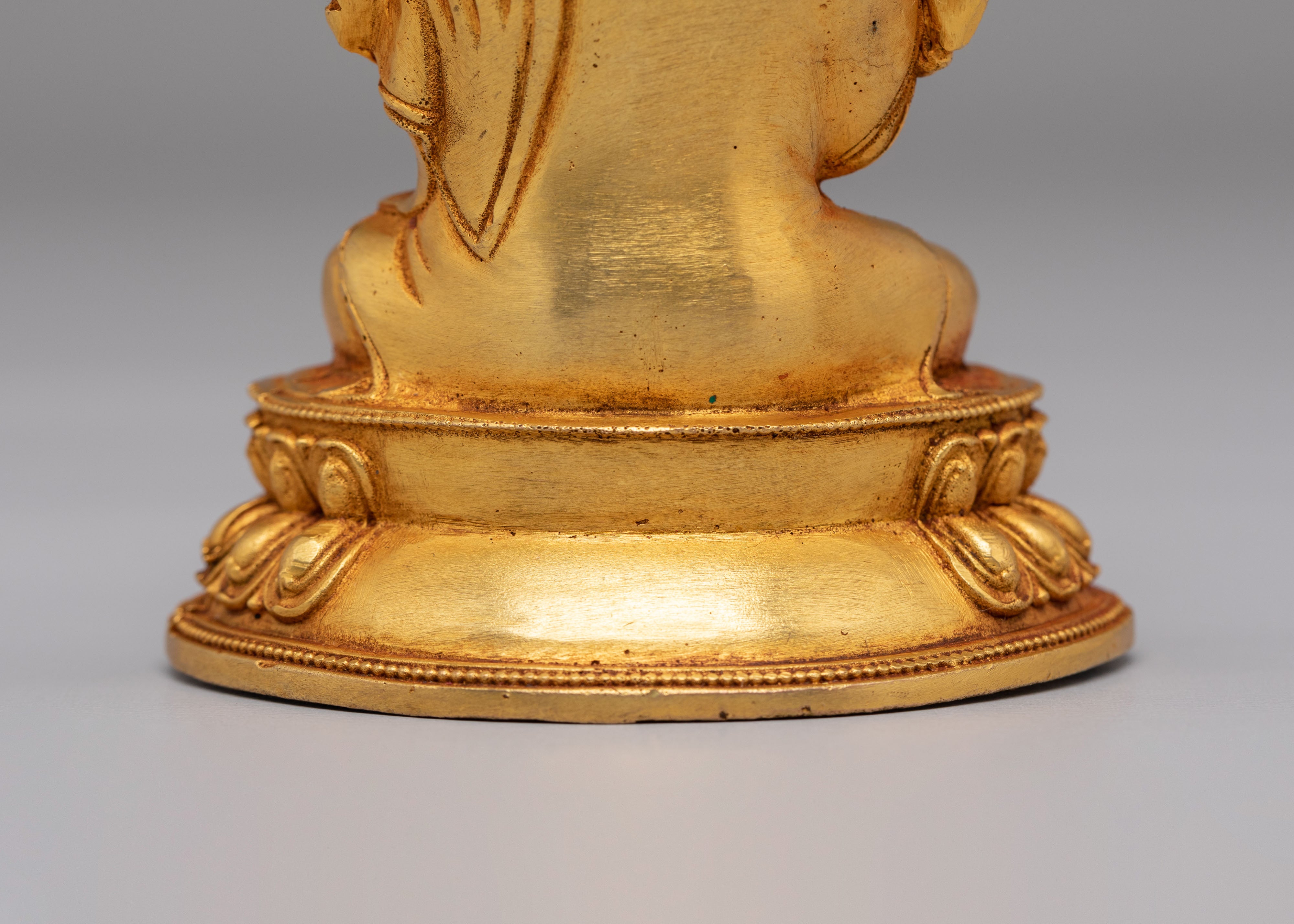 Sacred Tsongkhapa Statue | Tibetan Buddhist Master Sculpture