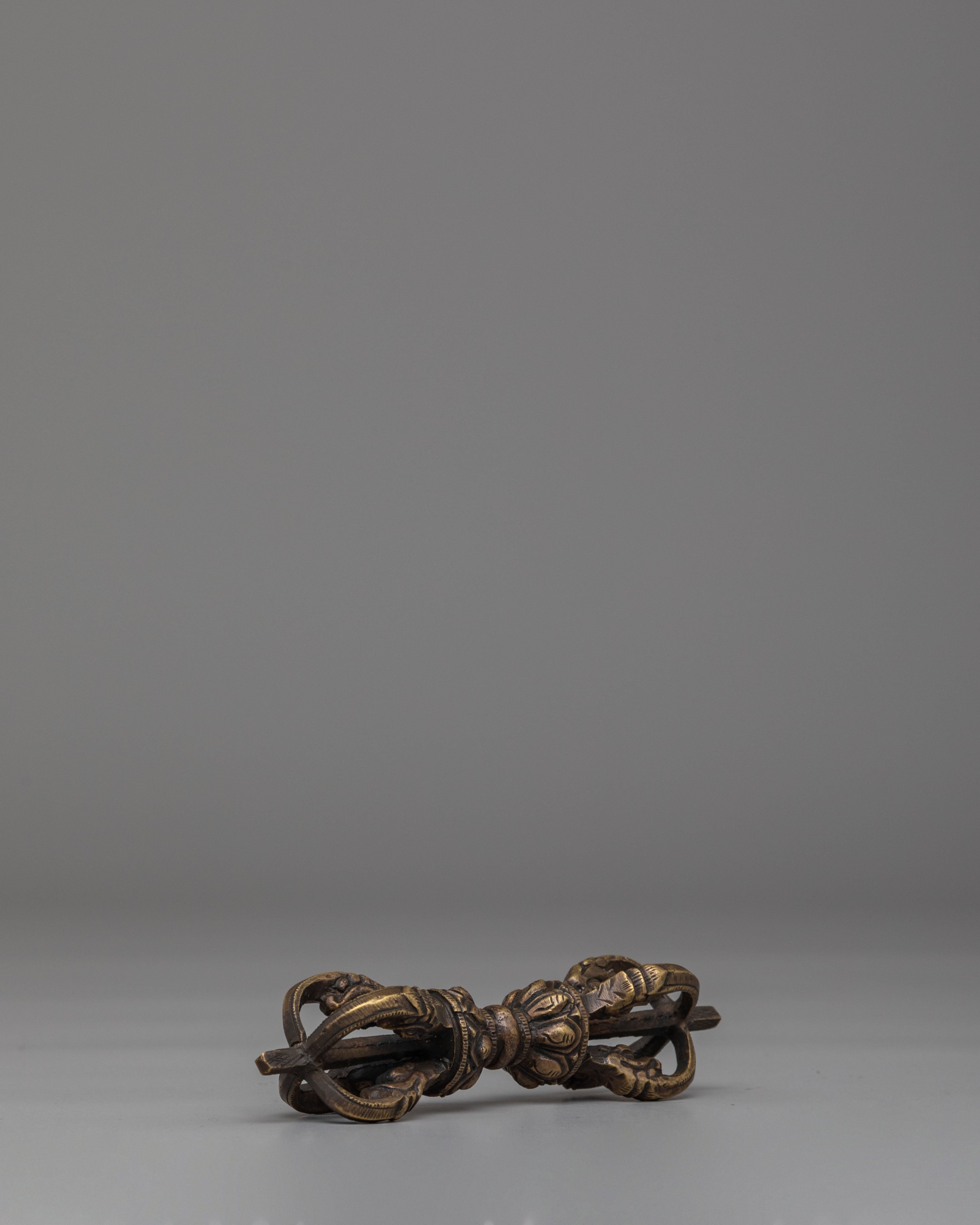Tibetan Altar Vajra and Bell Set | Sacred Ritual Items