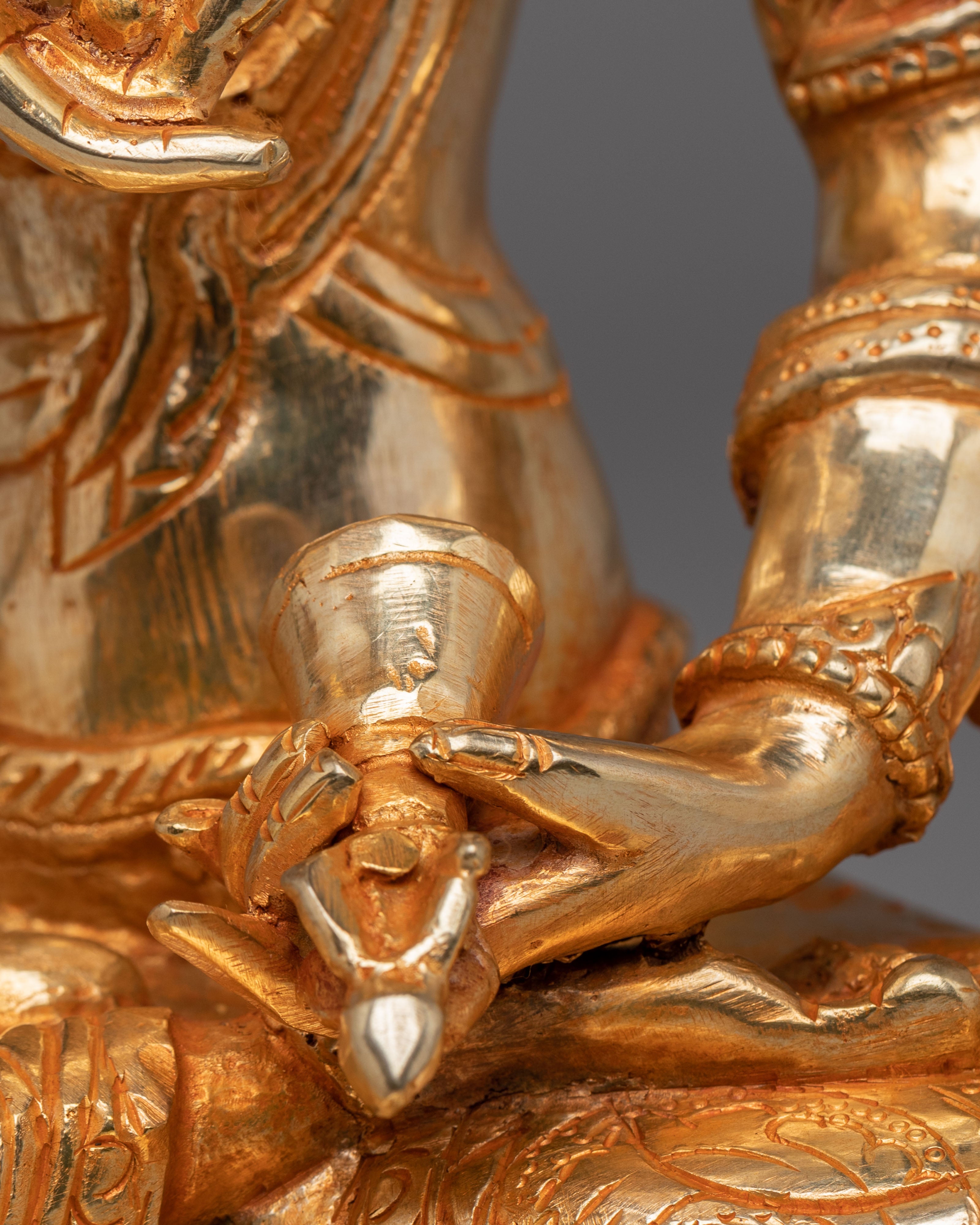 Traditional Vajrasattva Buddhist Sculpture | Purification Buddha Statue