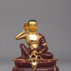 Spiritual Tibetan Milarepa Figurine