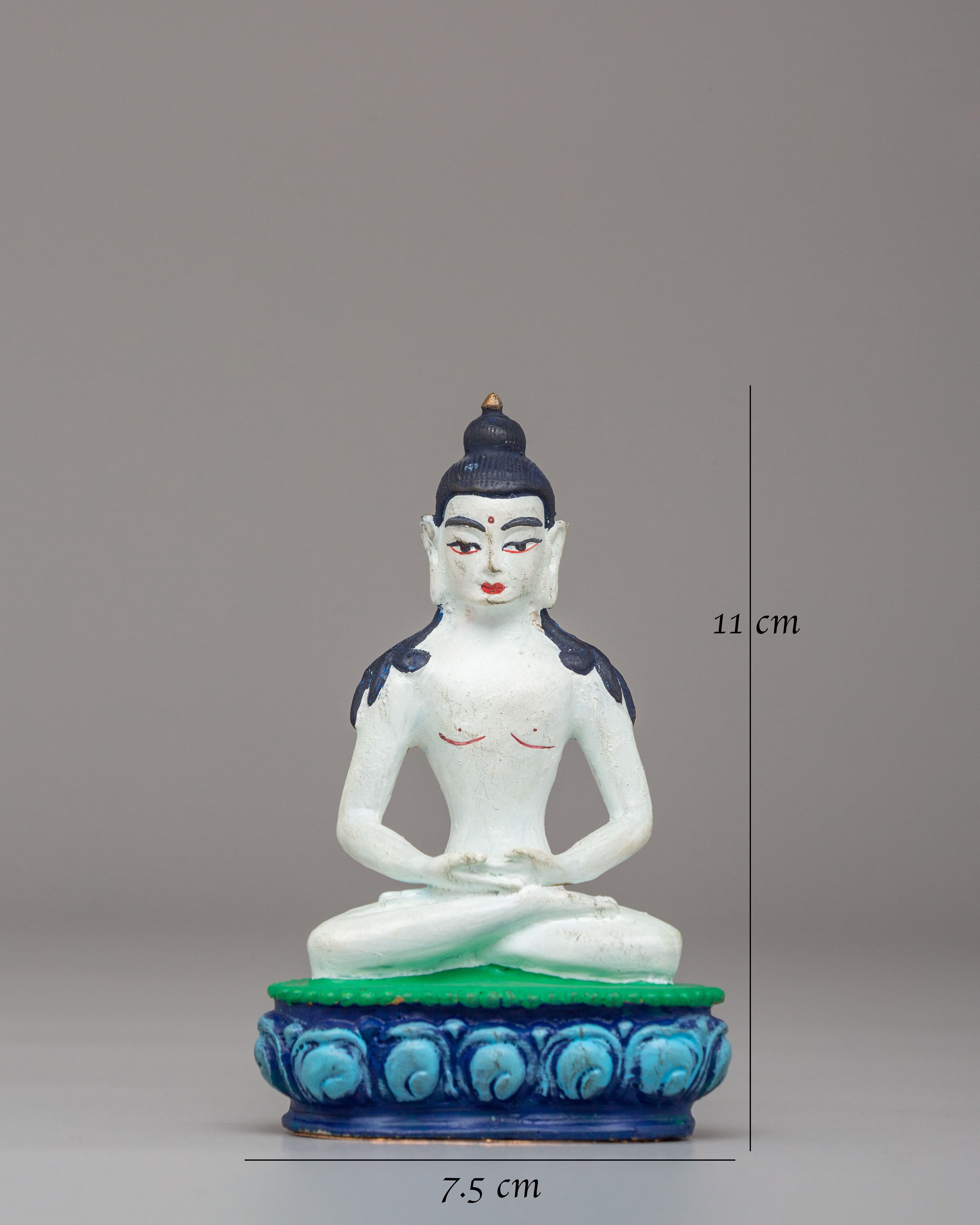 Sacred Tapihrista Meditation Statue | Copper Buddhist Altar Sculpture