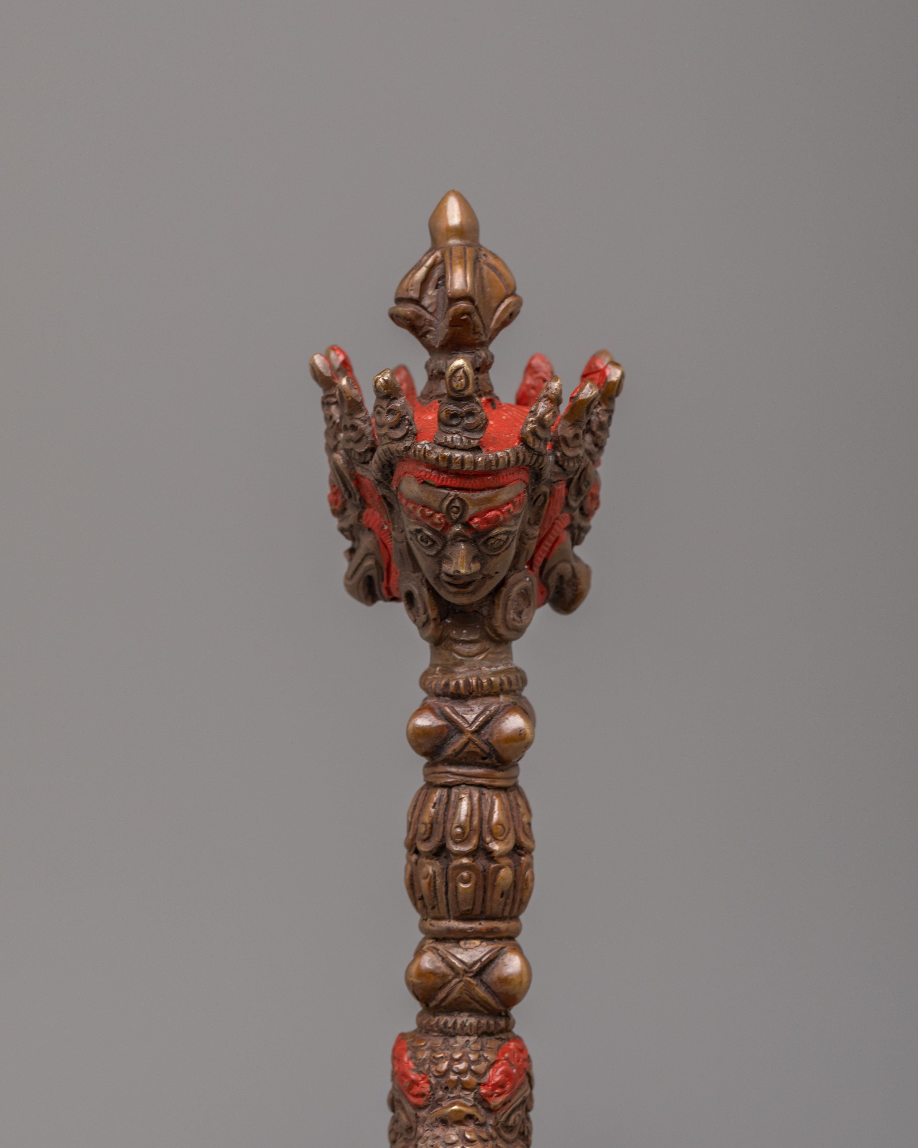 Handmade Spiritual Phurba Dagger | A Sacred Ritual Tool for Spiritual Practices