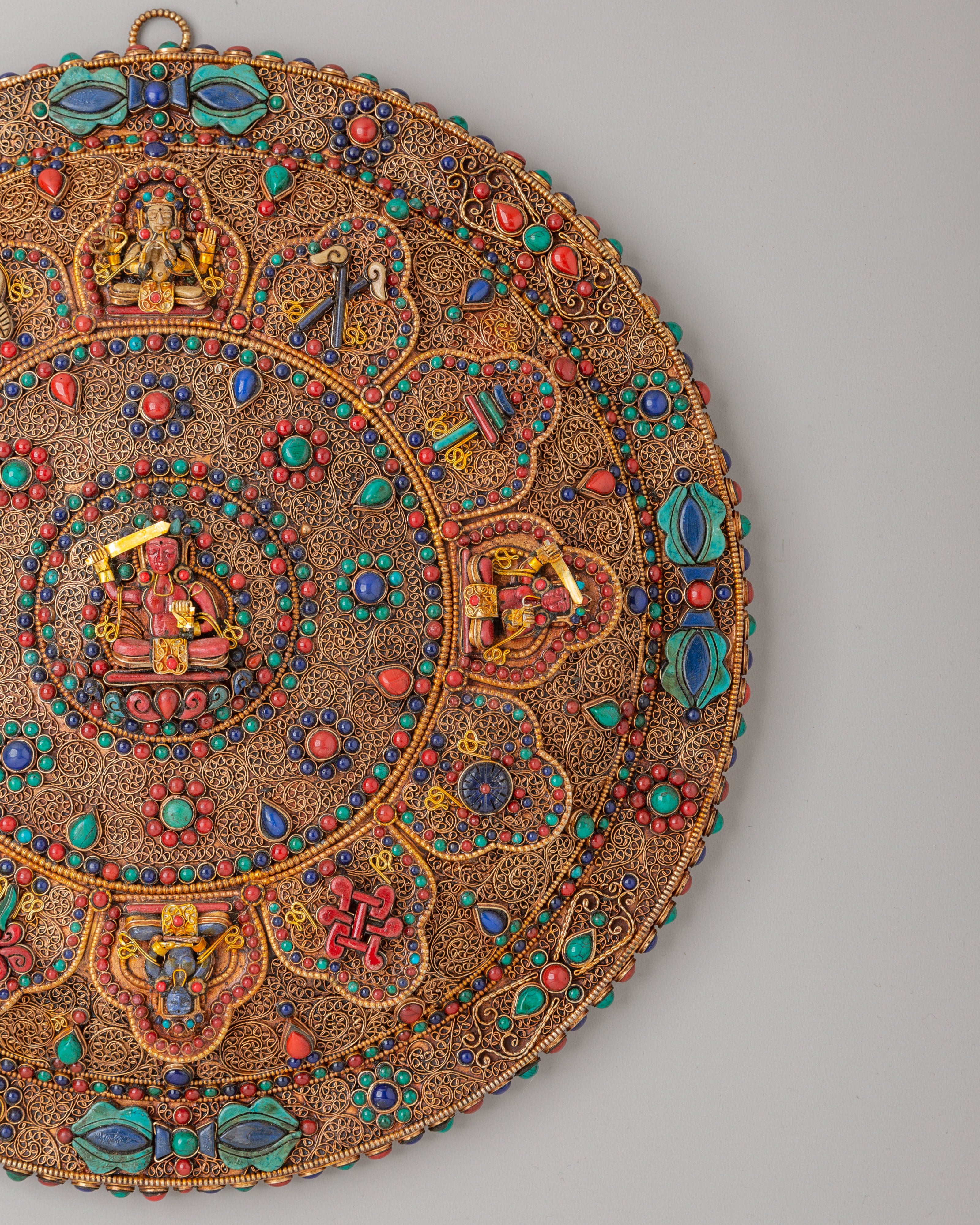 Manjushri Mandala Wall Hanging | Sacred Tibetan Artwork