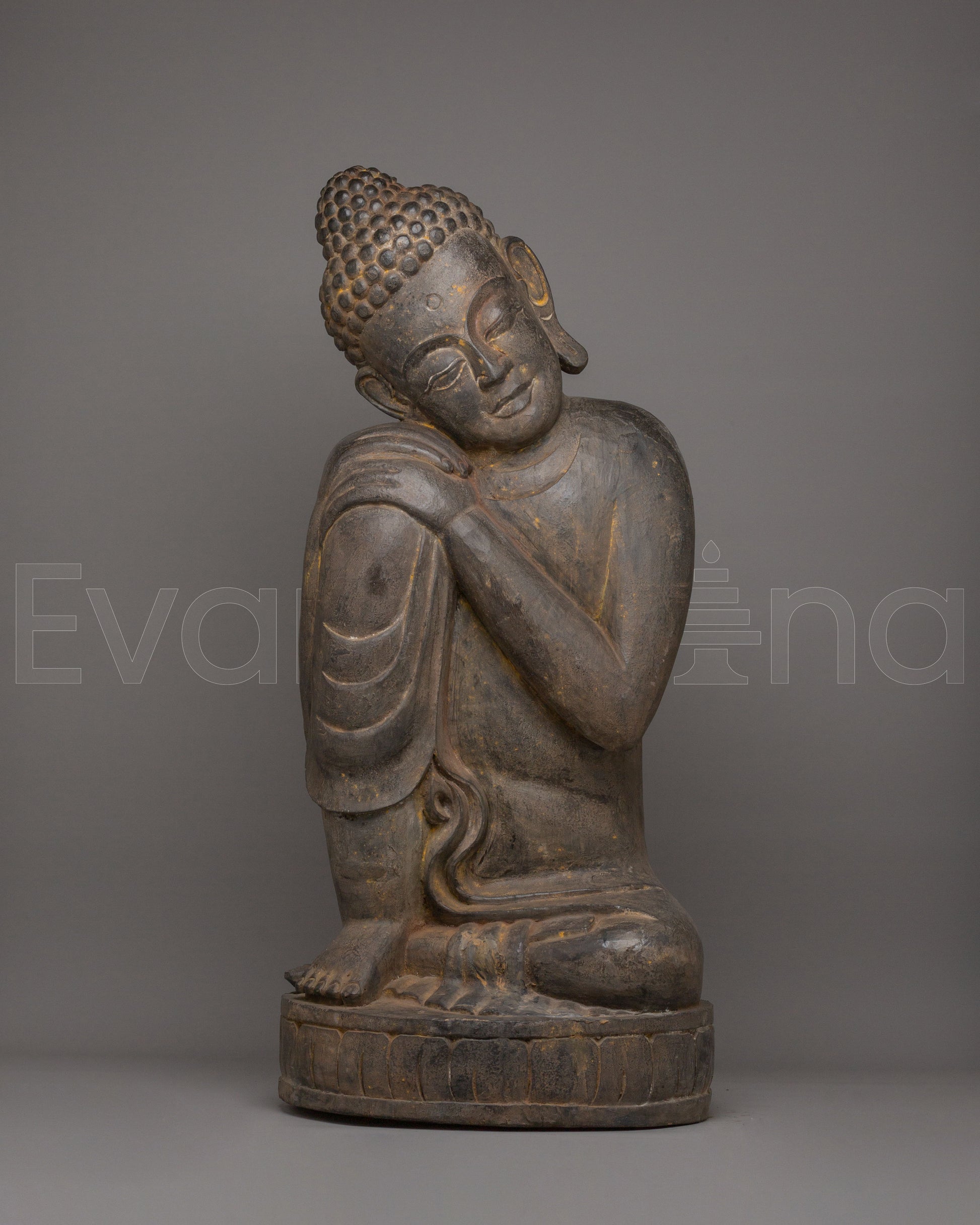 Wooden Buddha Statue