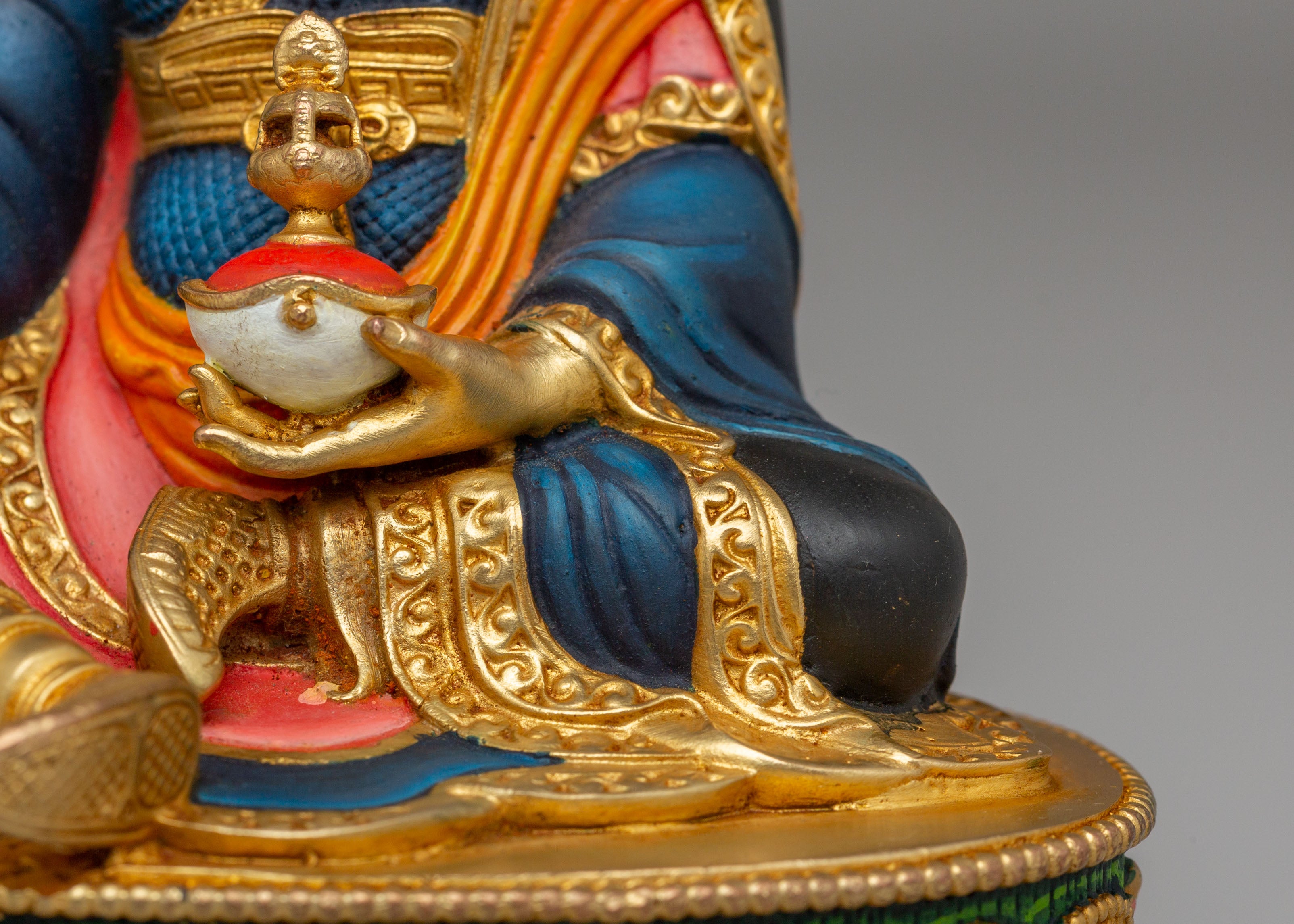 Buddhist Padmasambhava Statue | Sacred Guru Rinpoche Art