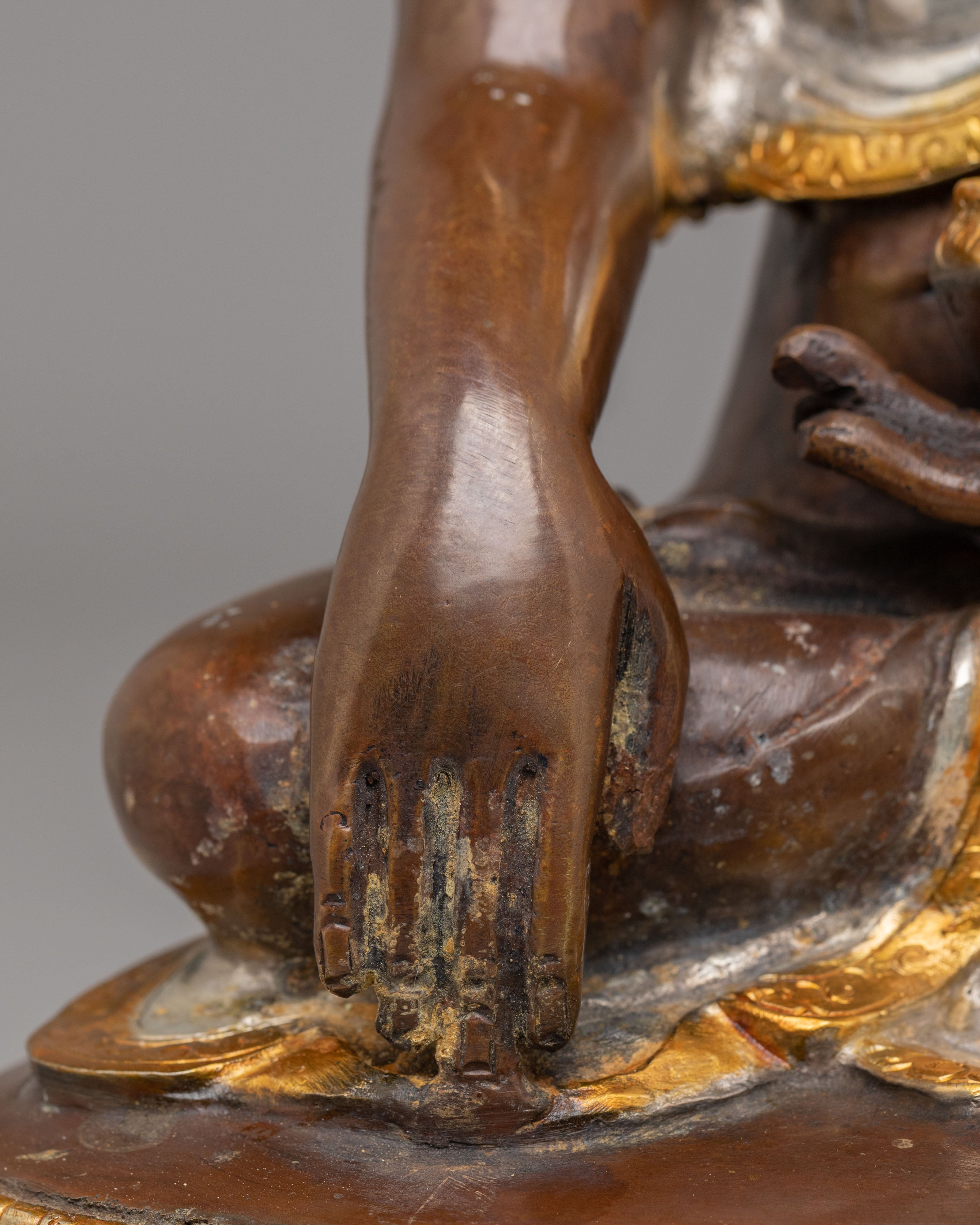 Handmade Buddha Shakyamuni Figurine | Spiritual Decor for Meditation & Peace