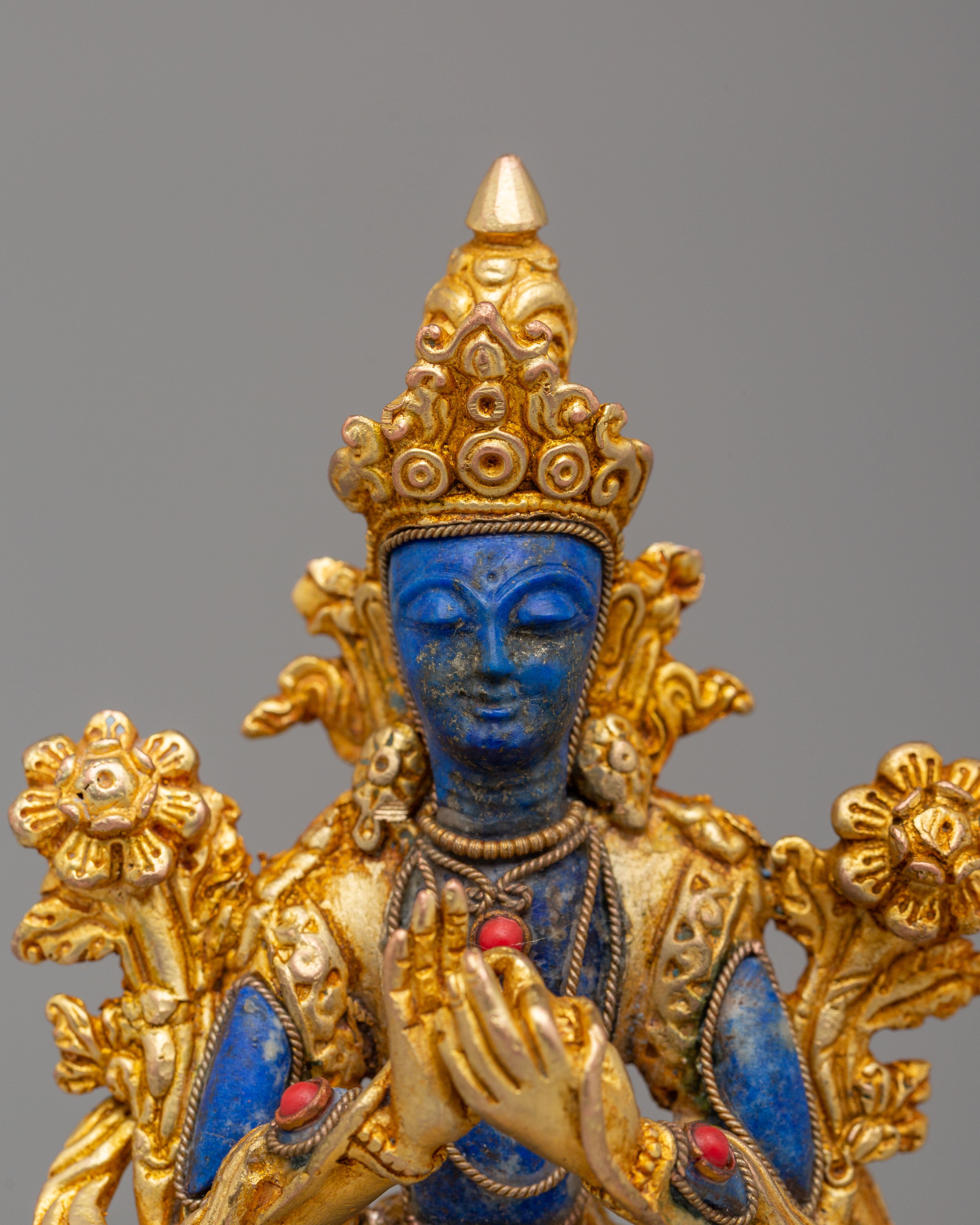 Traditional Lokeshwor Statue | Himalayan Altar Decor