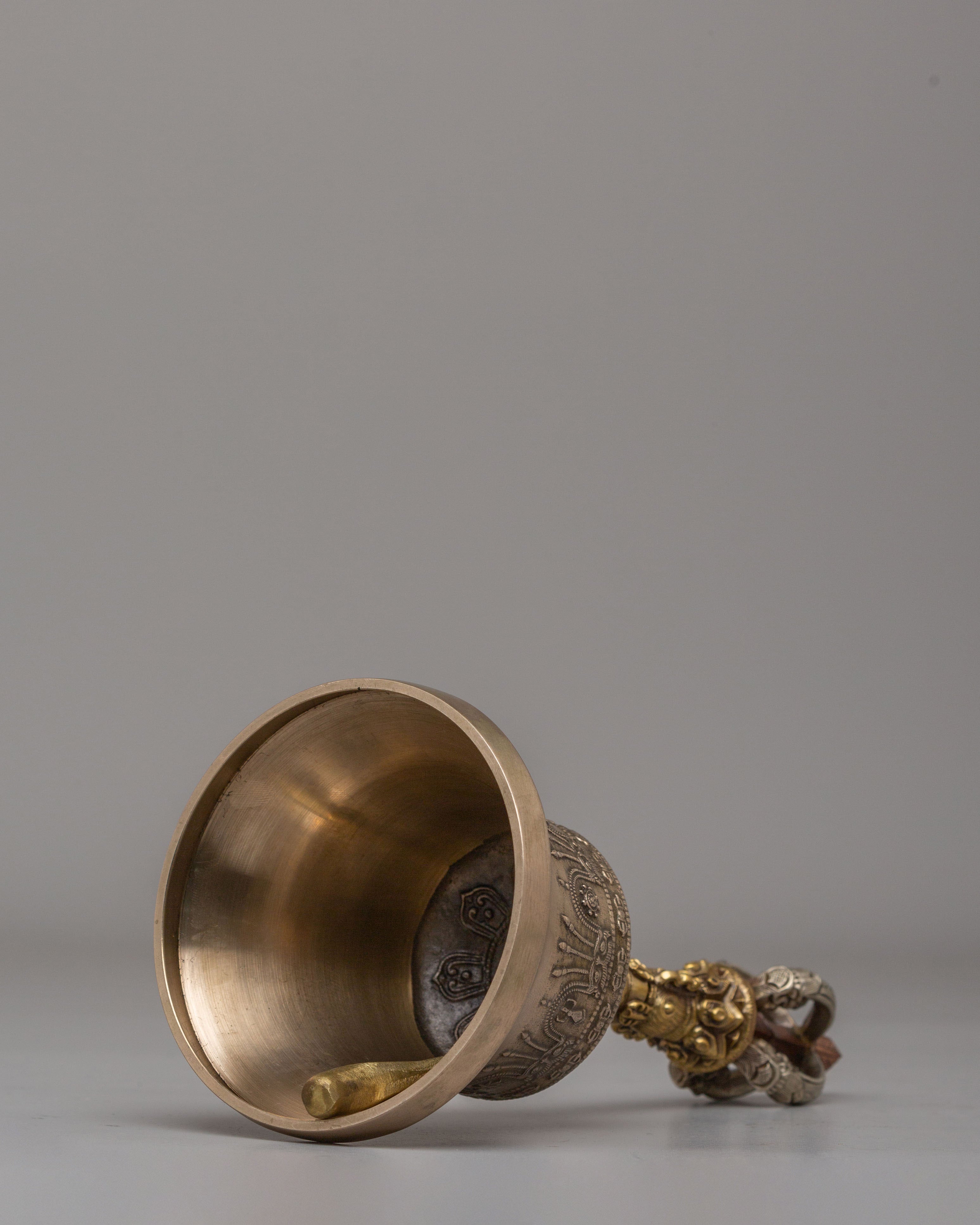 Handcrafted Vajra and Bell Set | Meditation and Prayer Tools