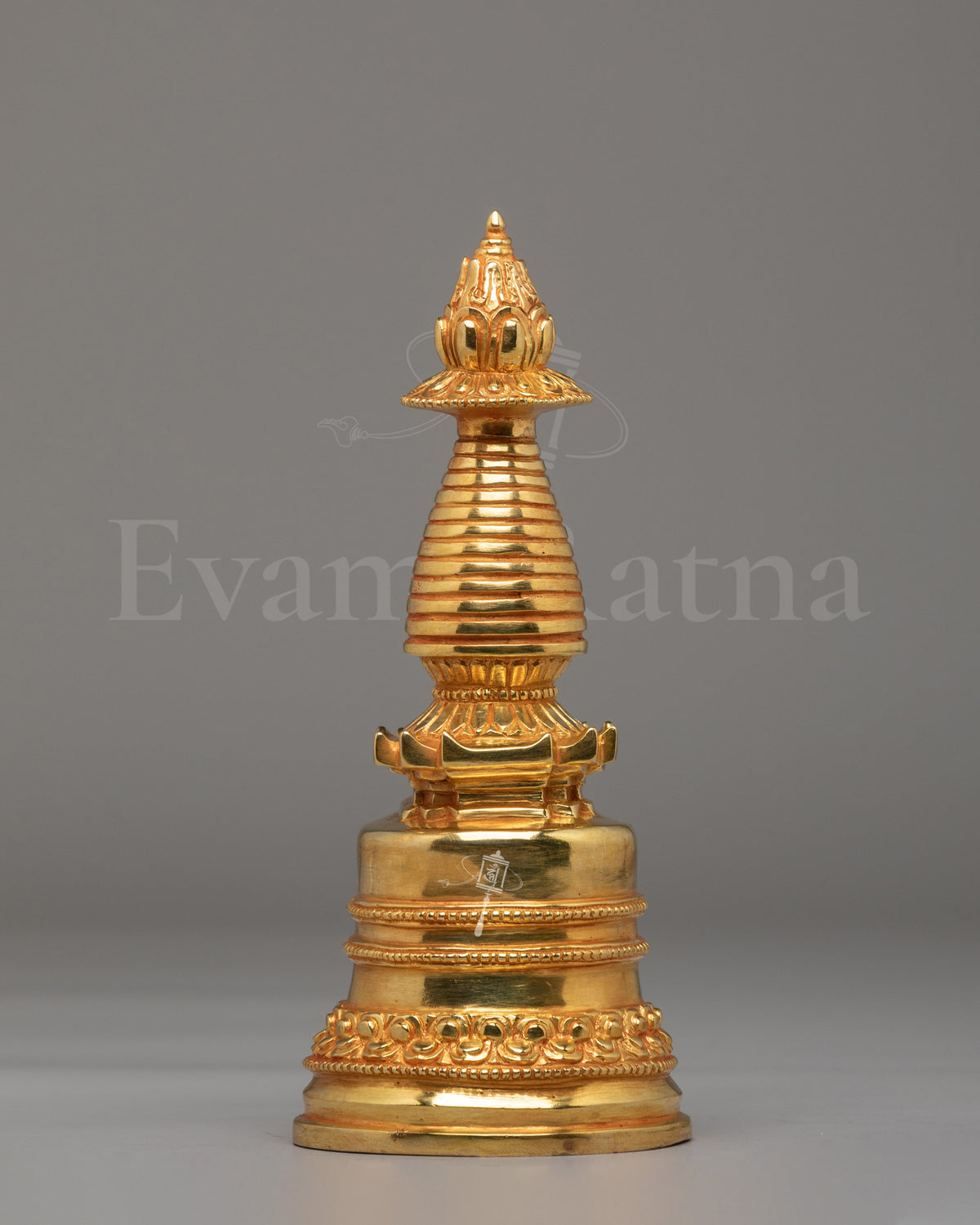 Gold Plated Altar Kadampa Stupa 