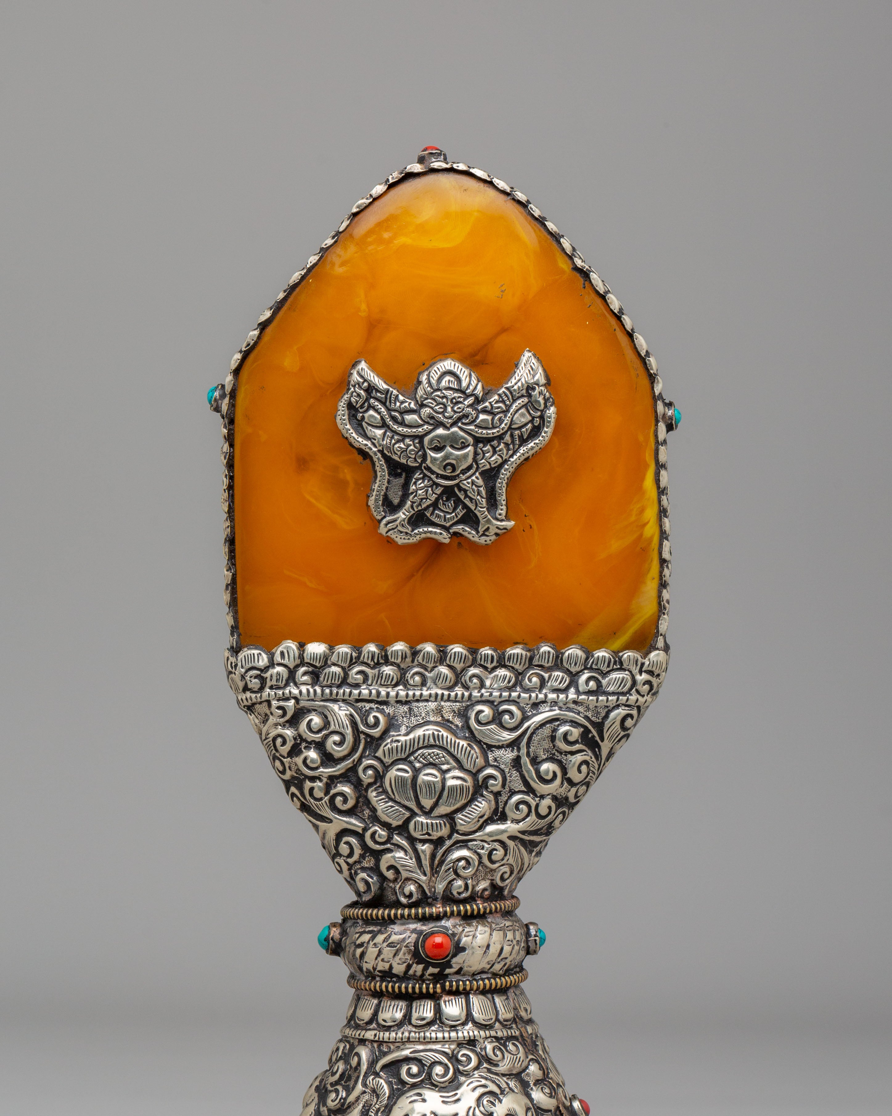 Bishwo Vajra Altar Stamp | Sacred Ritual Tool for Spiritual Practices