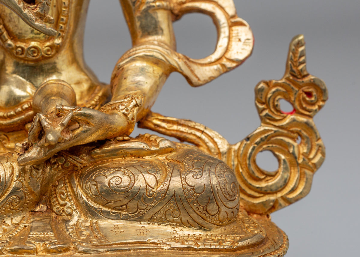 Vajrasattva Statue For Home Shrine | Tibetan Buddhist Deity Figurine