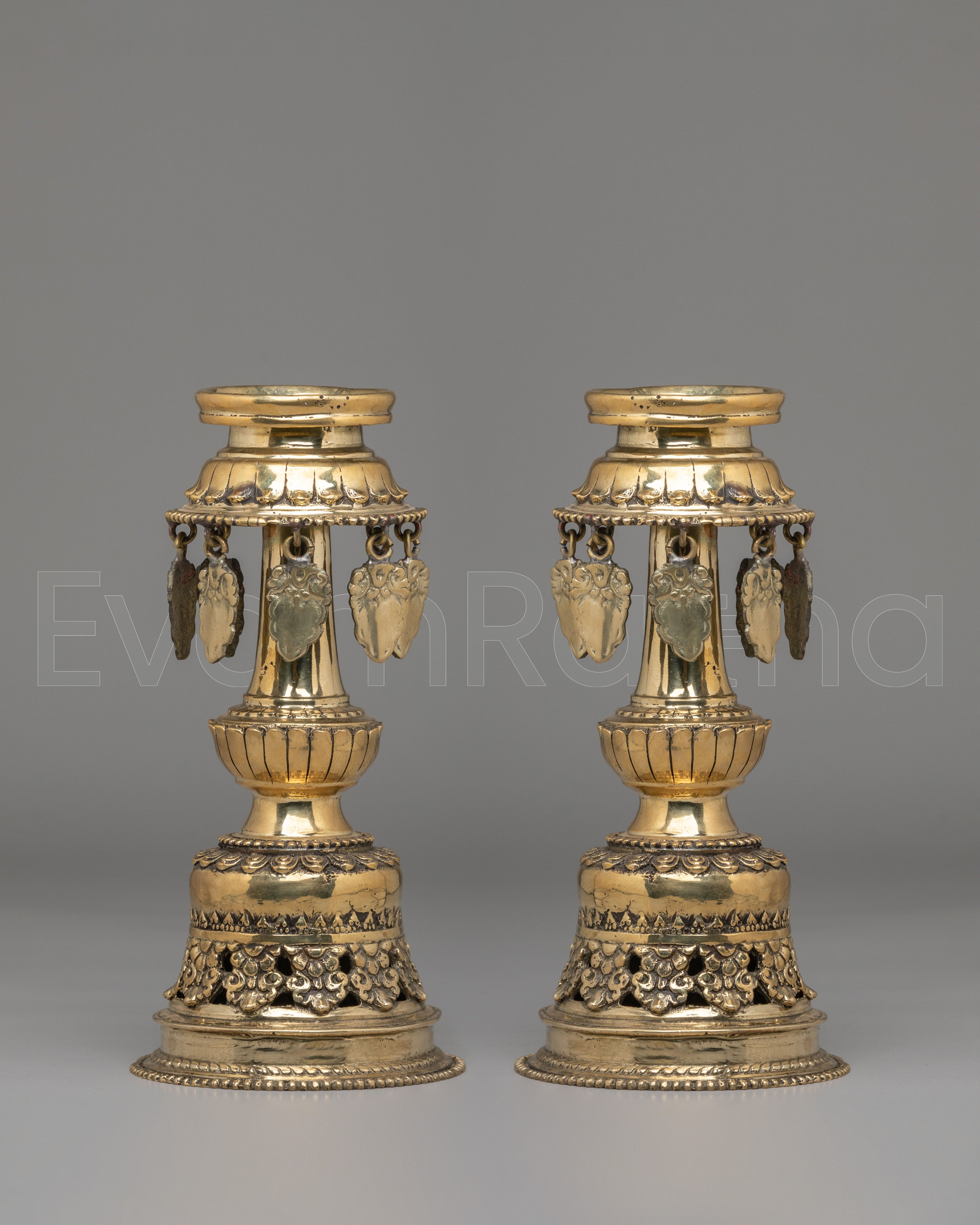 Traditional Panas Oil Lamp Set