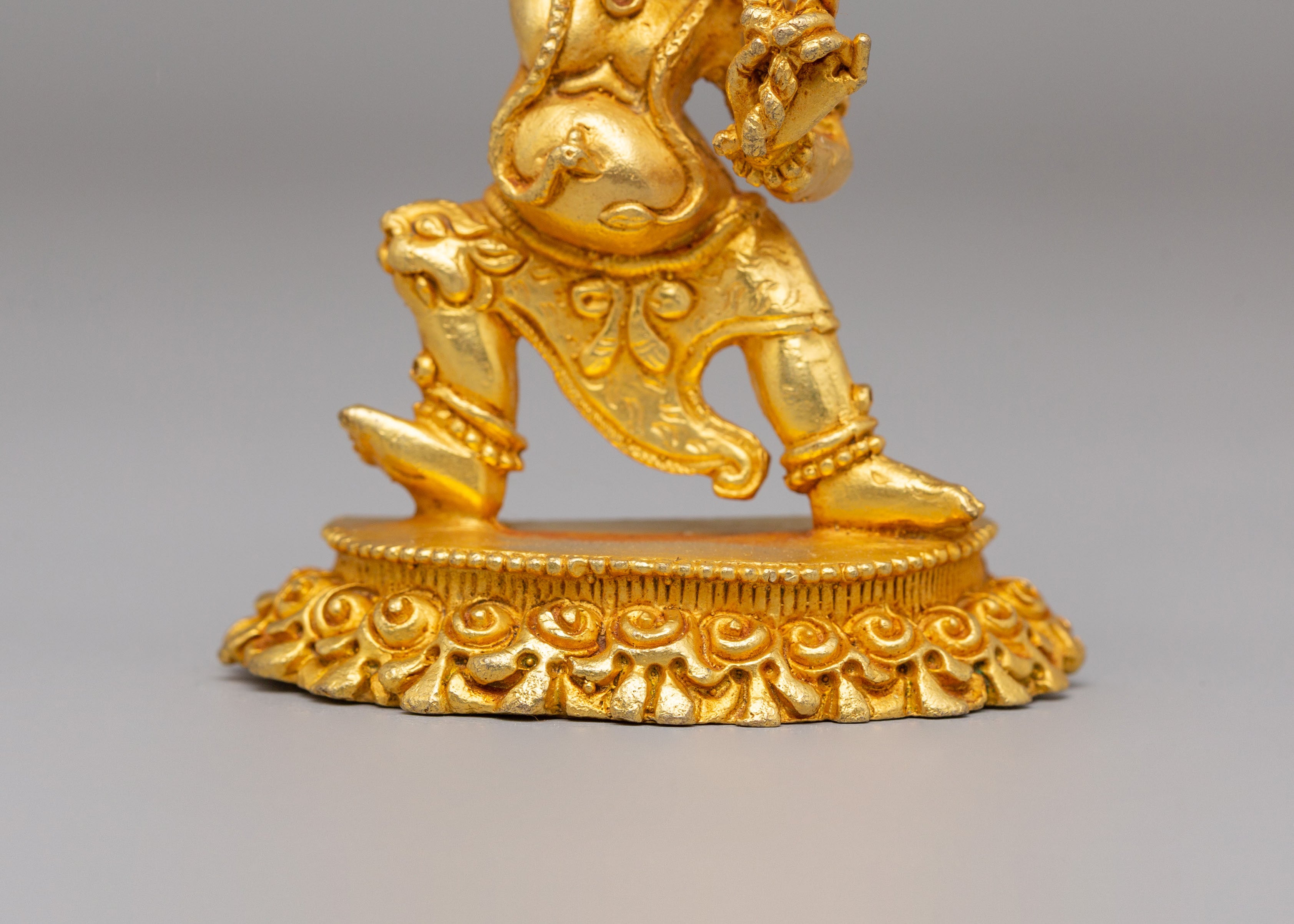 Traditional Vajrapani Altar Statue | Buddhist Protector Deity