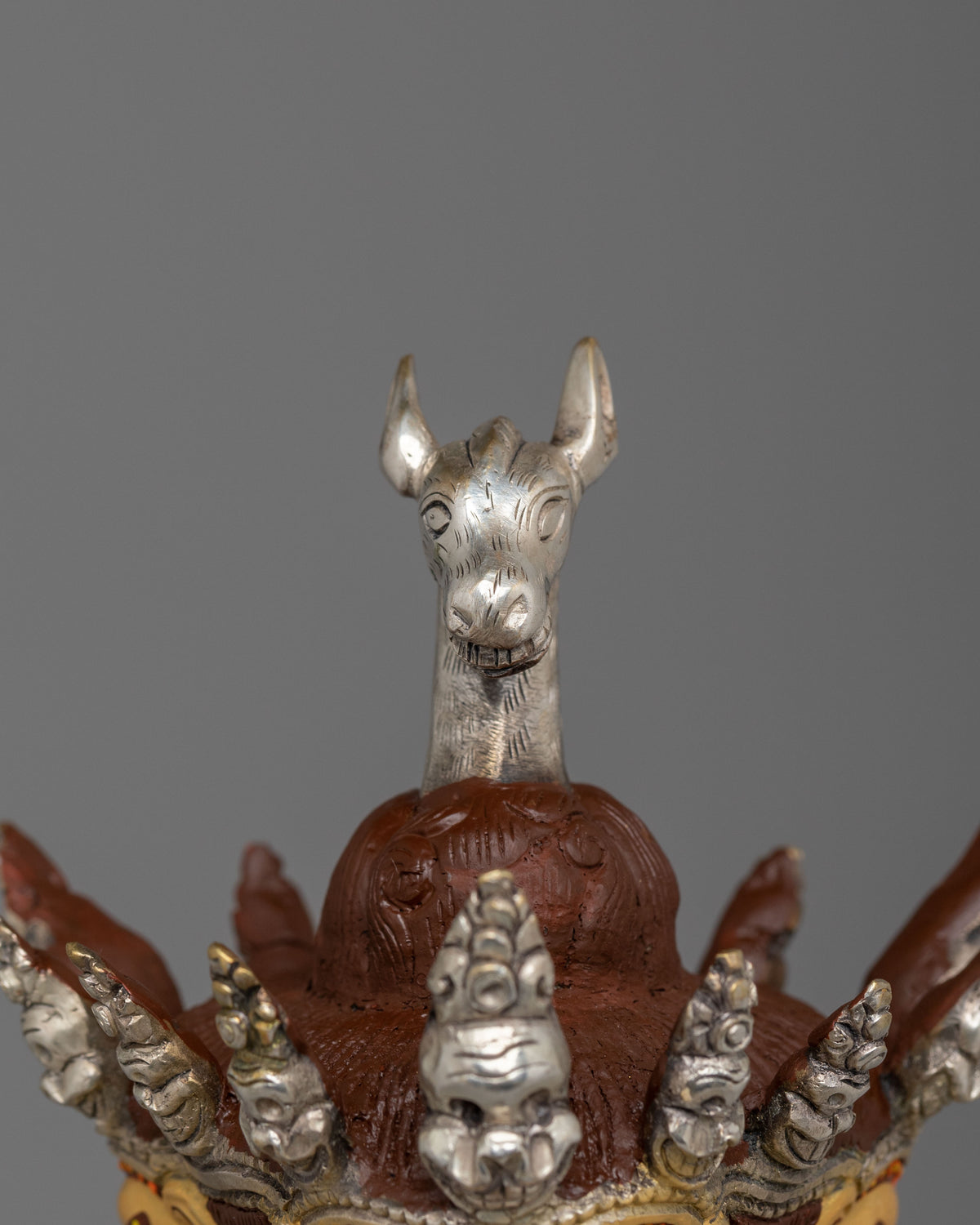Traditional Buddhist Ritual Dagger Phurba | Spiritual Protection Artifact