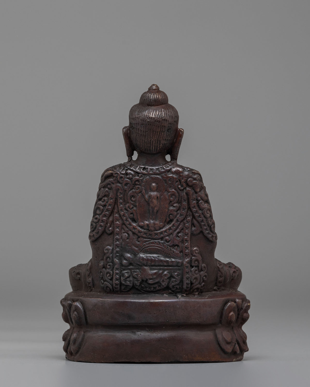 Sacred Altar Amitabha Buddha Sculpture | Traditional Artwork