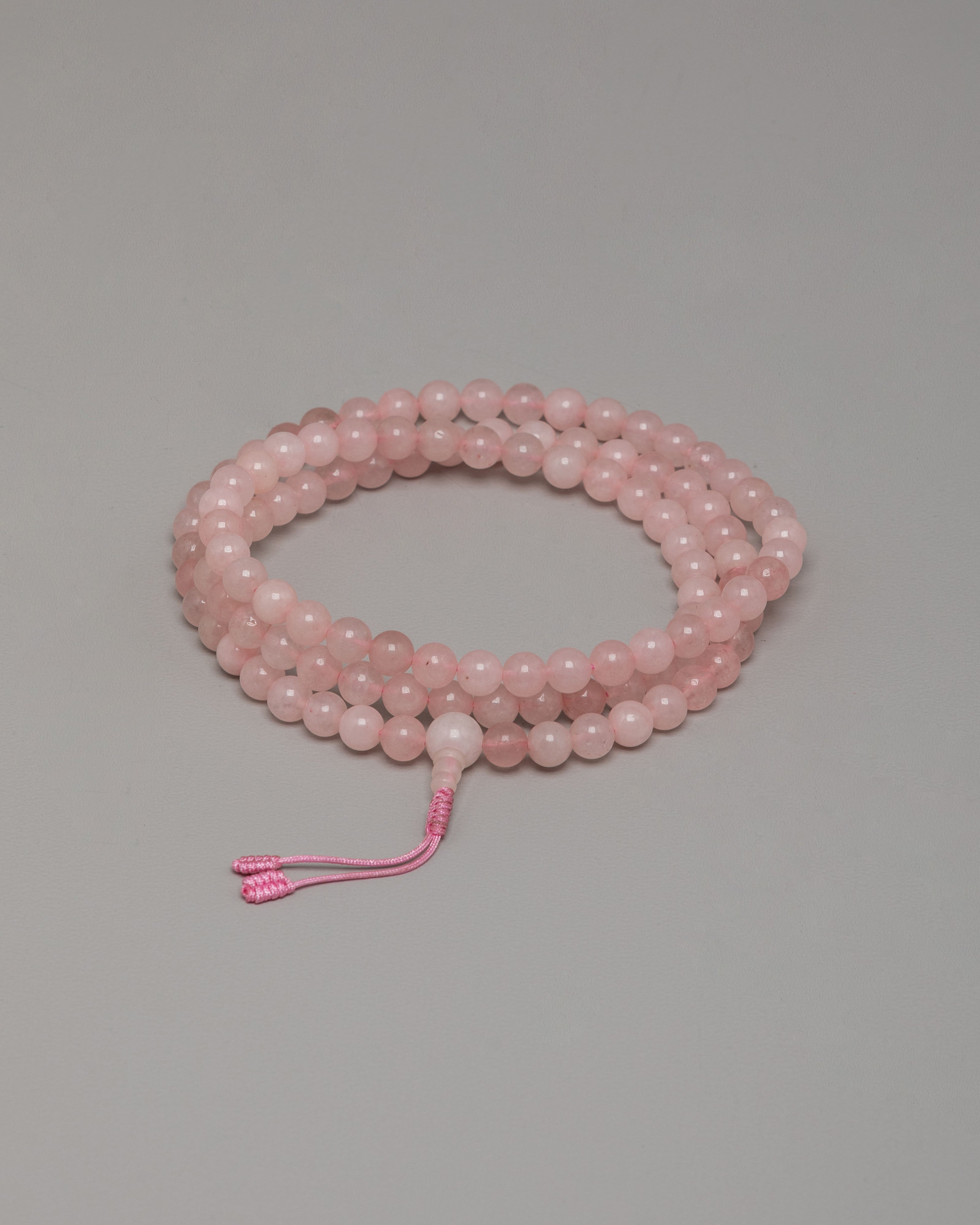 Handmade Prayer Beads Necklace | Mala for Meditation