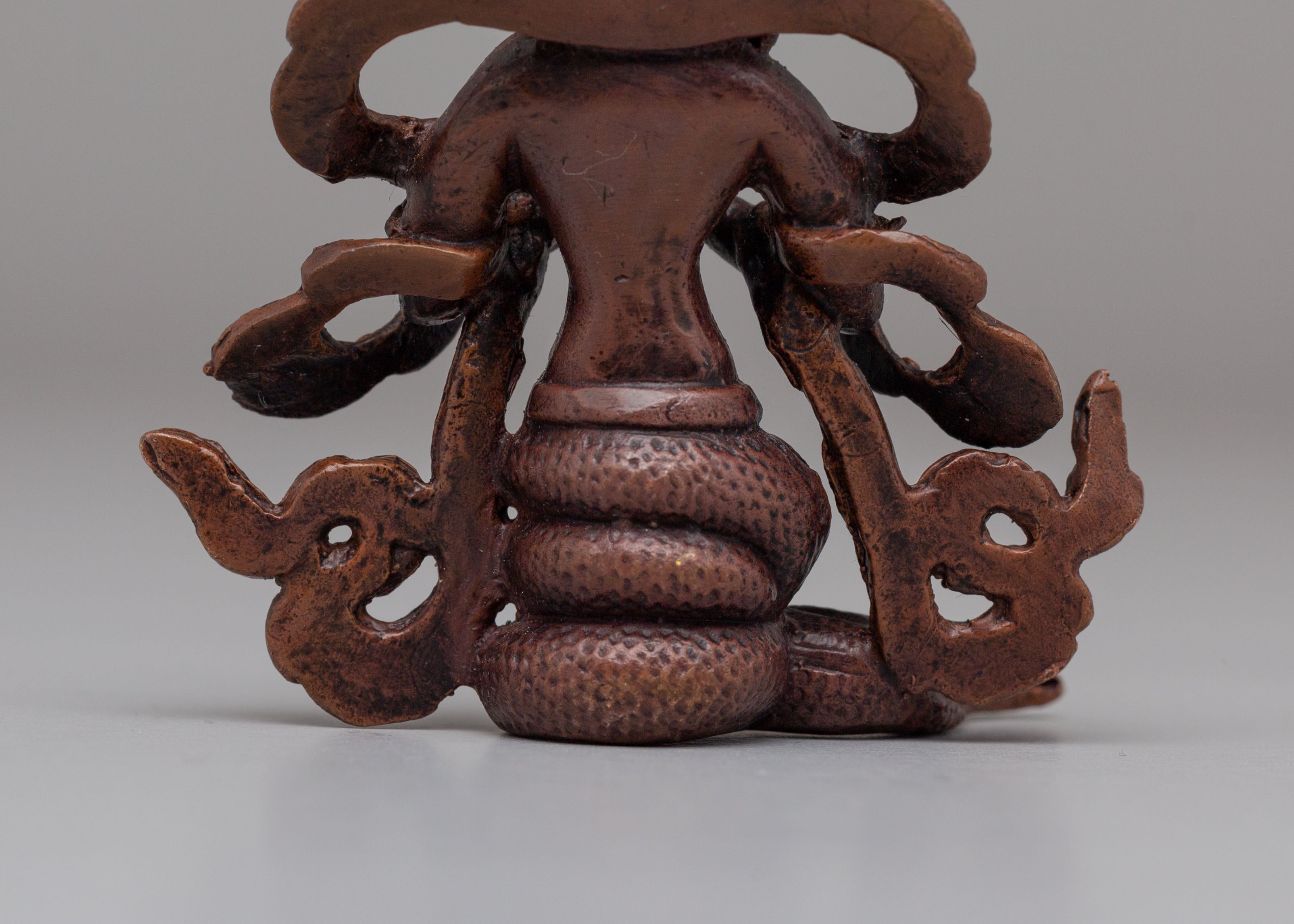Nagkanya Goddess Statue | Copper Tibetan Deity Figurine