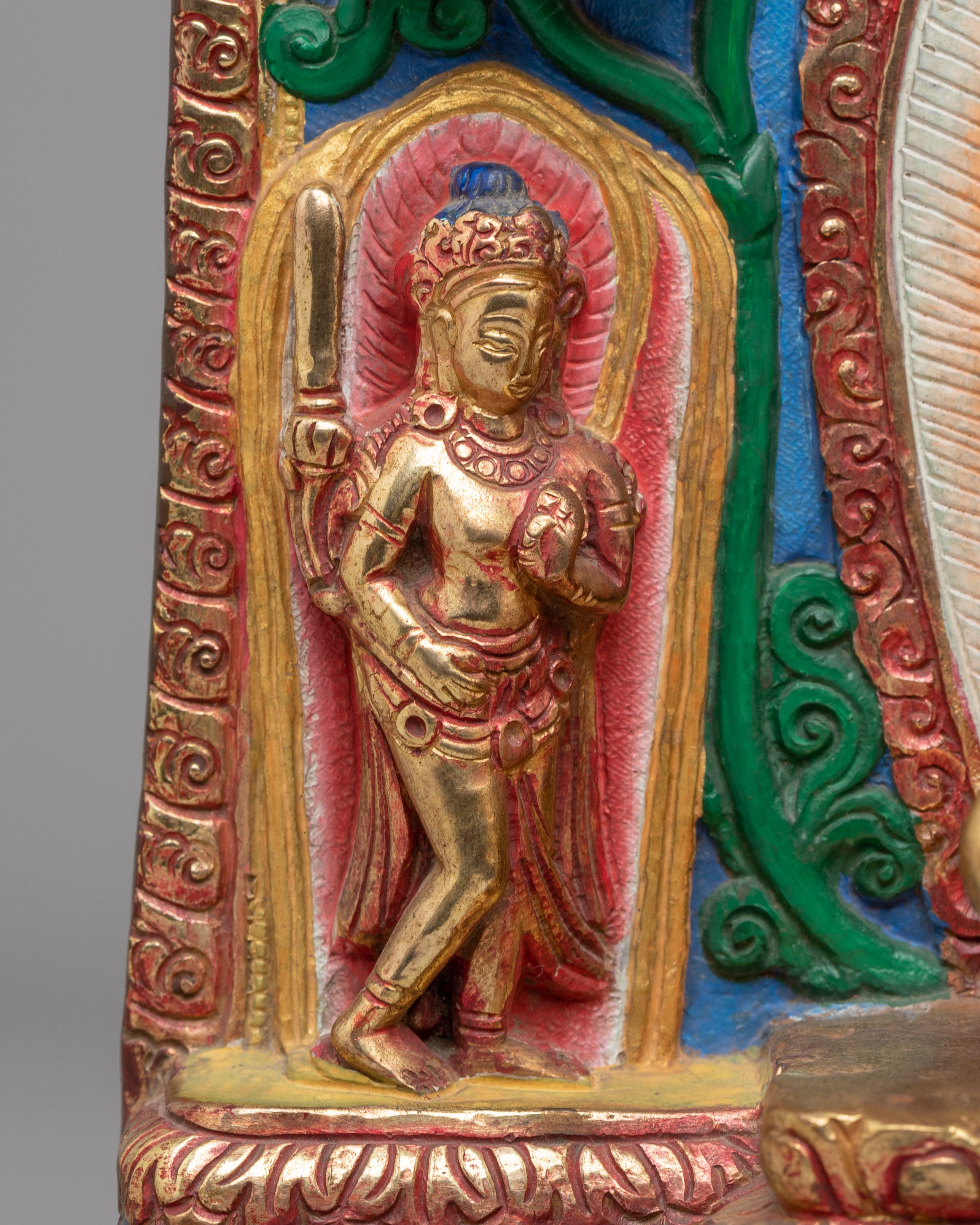 Handmade Buddhist 21 Tara Statue | Divine Goddess for Meditation and Blessings