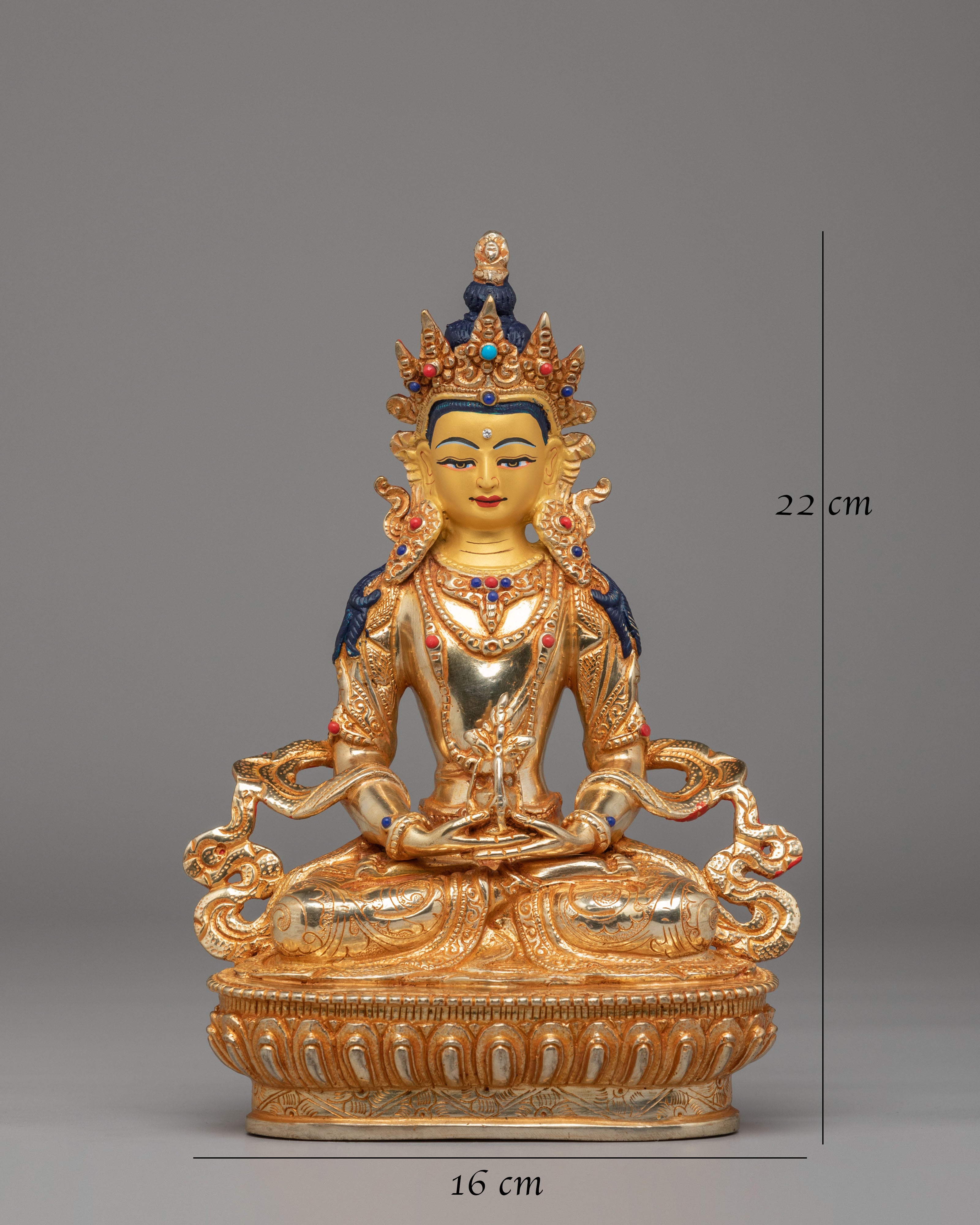 Spiritual Amitayus Buddha Altar Statue | Himalayan Artwork